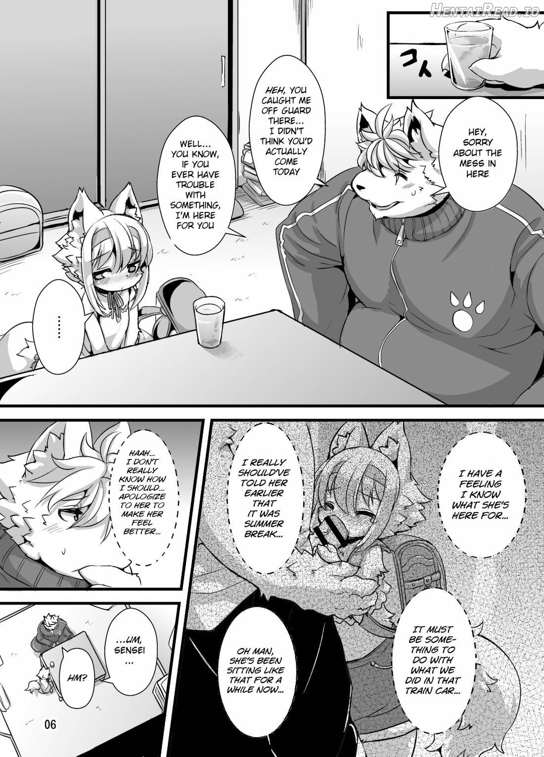 Randoseru Shotta Kemono ga Densha de Chikan Sareru Hon Chapter 2 - page 3