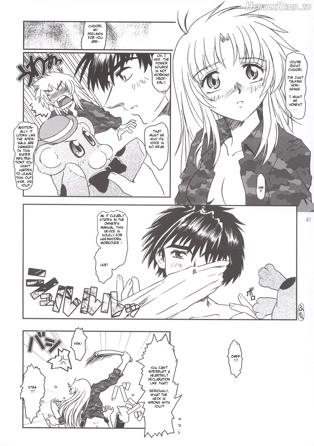 Full Metal Panic! 6 Furu Sasayaki Chapter 3 - page 40