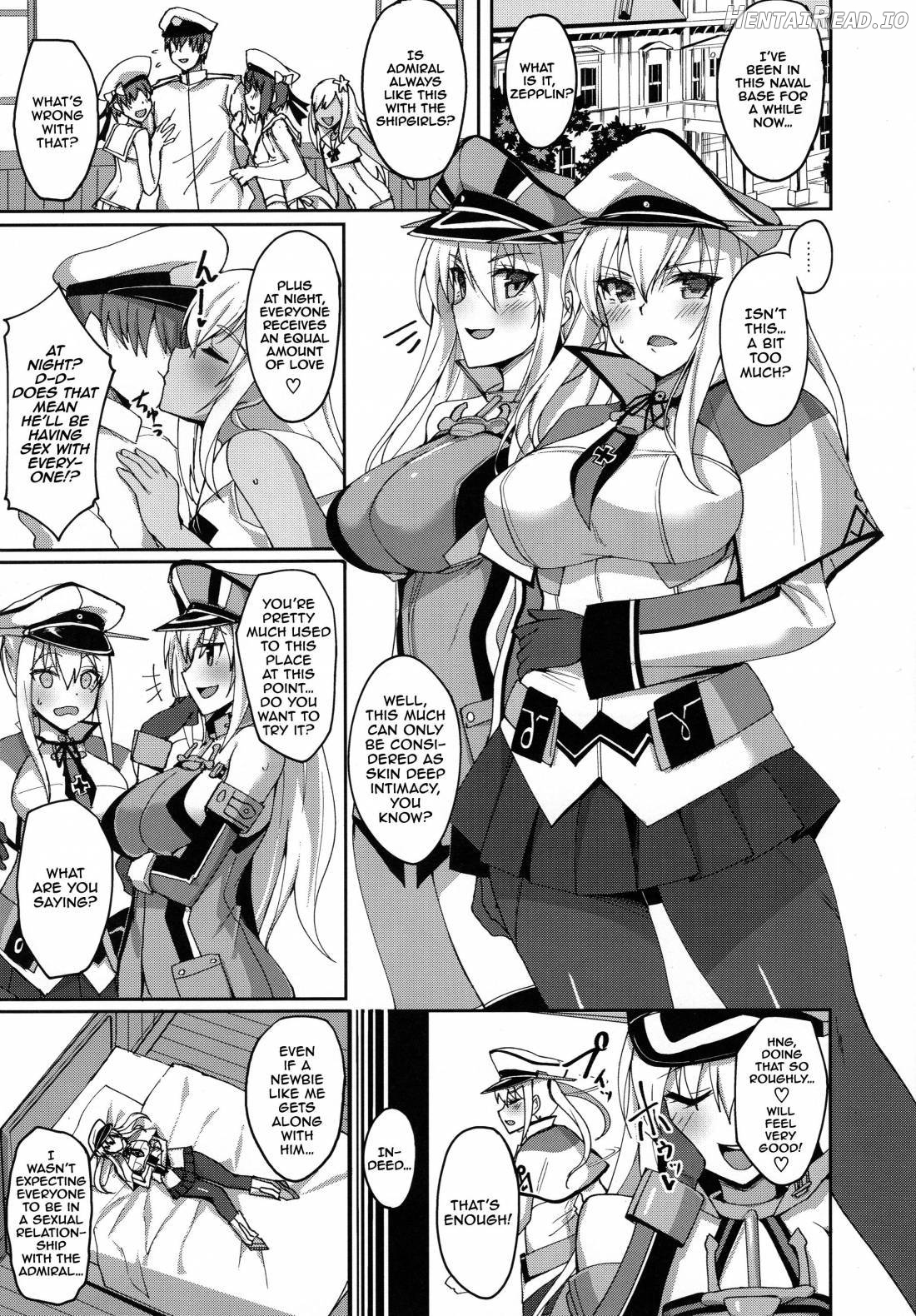 Hajimete no Harem Yasen Seikatsu ~Graf to Doitsu Kanmusu no Baai~ Chapter 1 - page 2