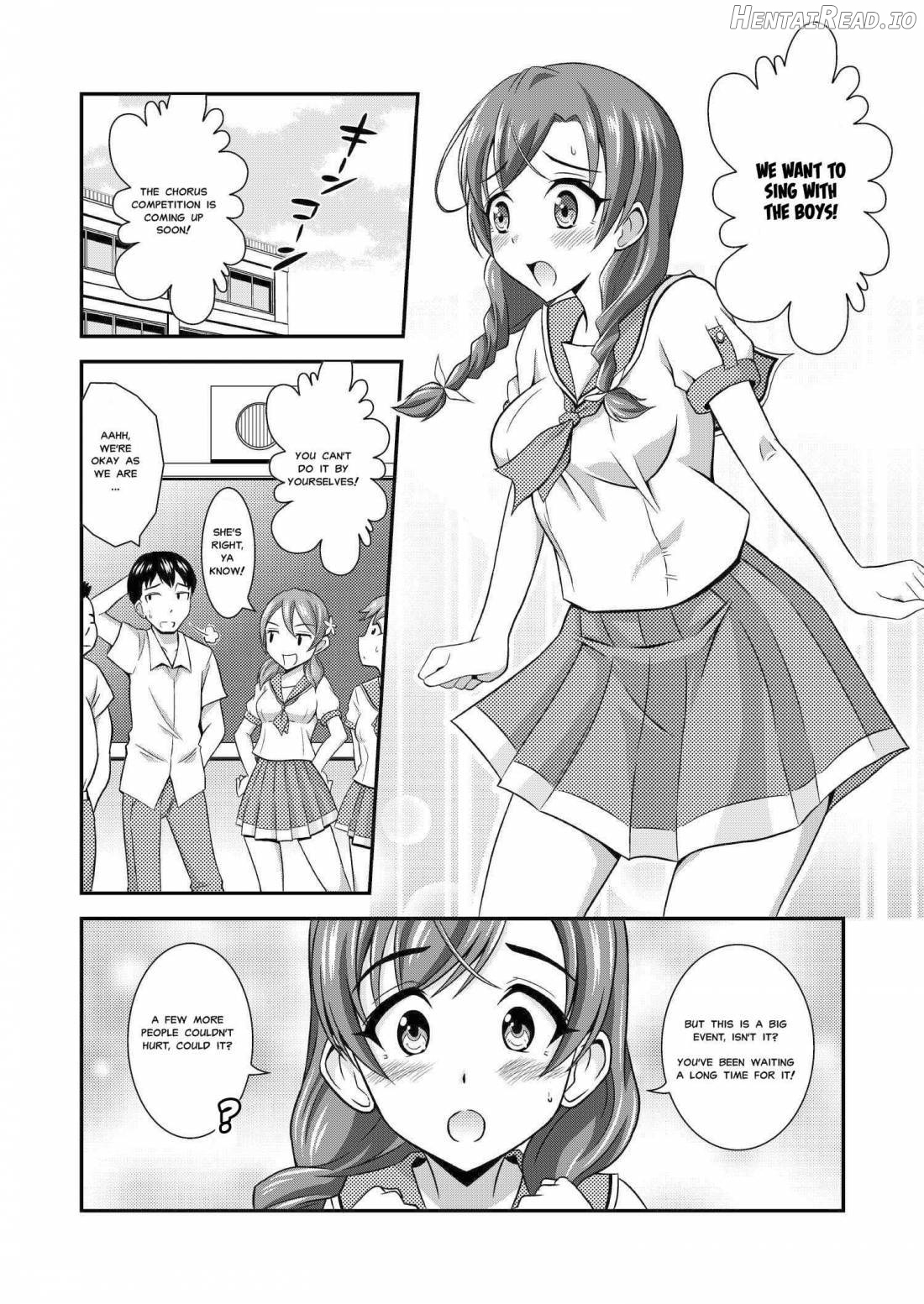 Hadaka de Gasshou Concours♪ ~Hibike! Aegigoe no Melody~ Chapter 1 - page 2