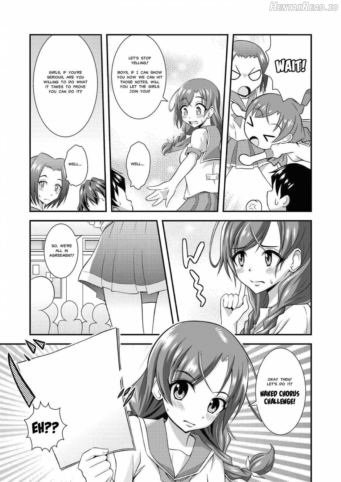 Hadaka de Gasshou Concours♪ ~Hibike! Aegigoe no Melody~ Chapter 1 - page 4