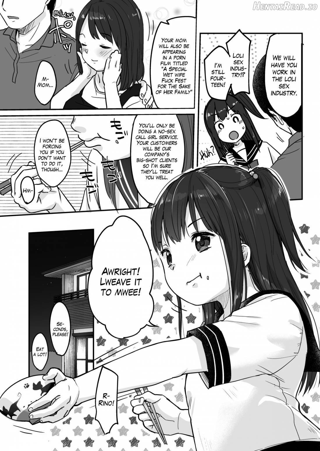 Tou-san no Kaisha ga Tousan Shita no de Loli Fuuzoku Hajimemashita Chapter 1 - page 4