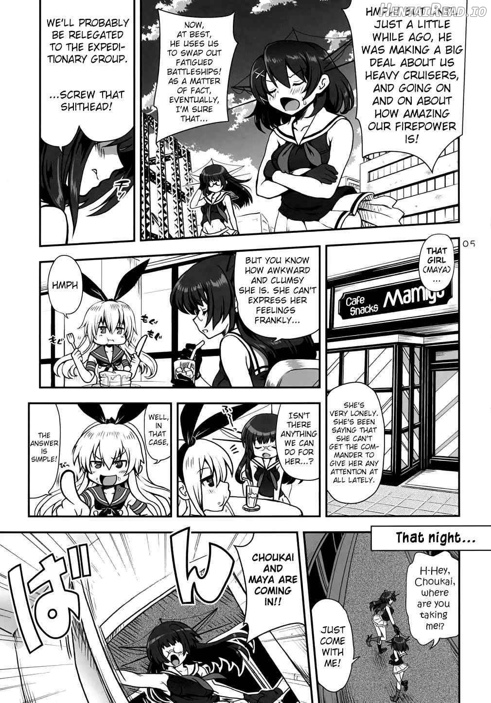 a hack aim you Shimakaze Choukai no Daisakusen! Maya-sama o Kaijuu seyo!! Chapter 1 - page 3