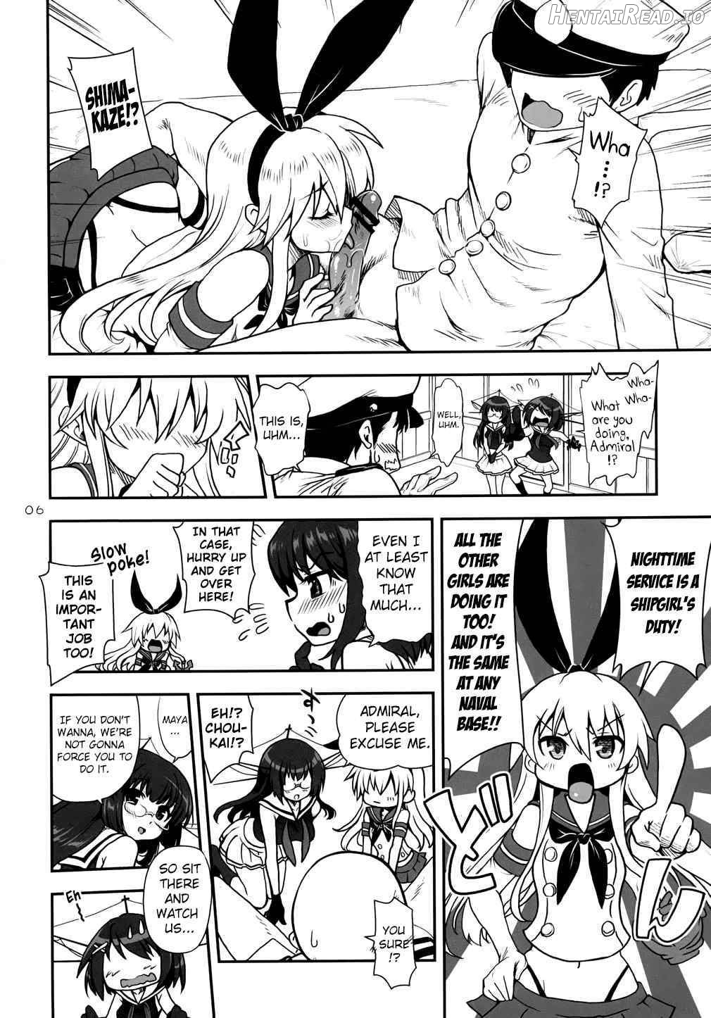 a hack aim you Shimakaze Choukai no Daisakusen! Maya-sama o Kaijuu seyo!! Chapter 1 - page 4