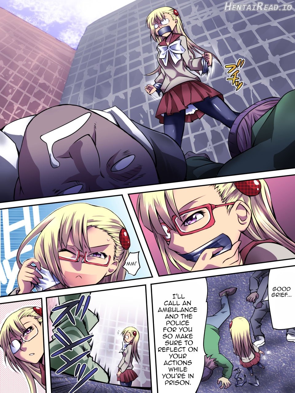 Superheroine Yuukai Ryoujoku 8 [Chrome Rose Bell II] Chapter 1 - page 7