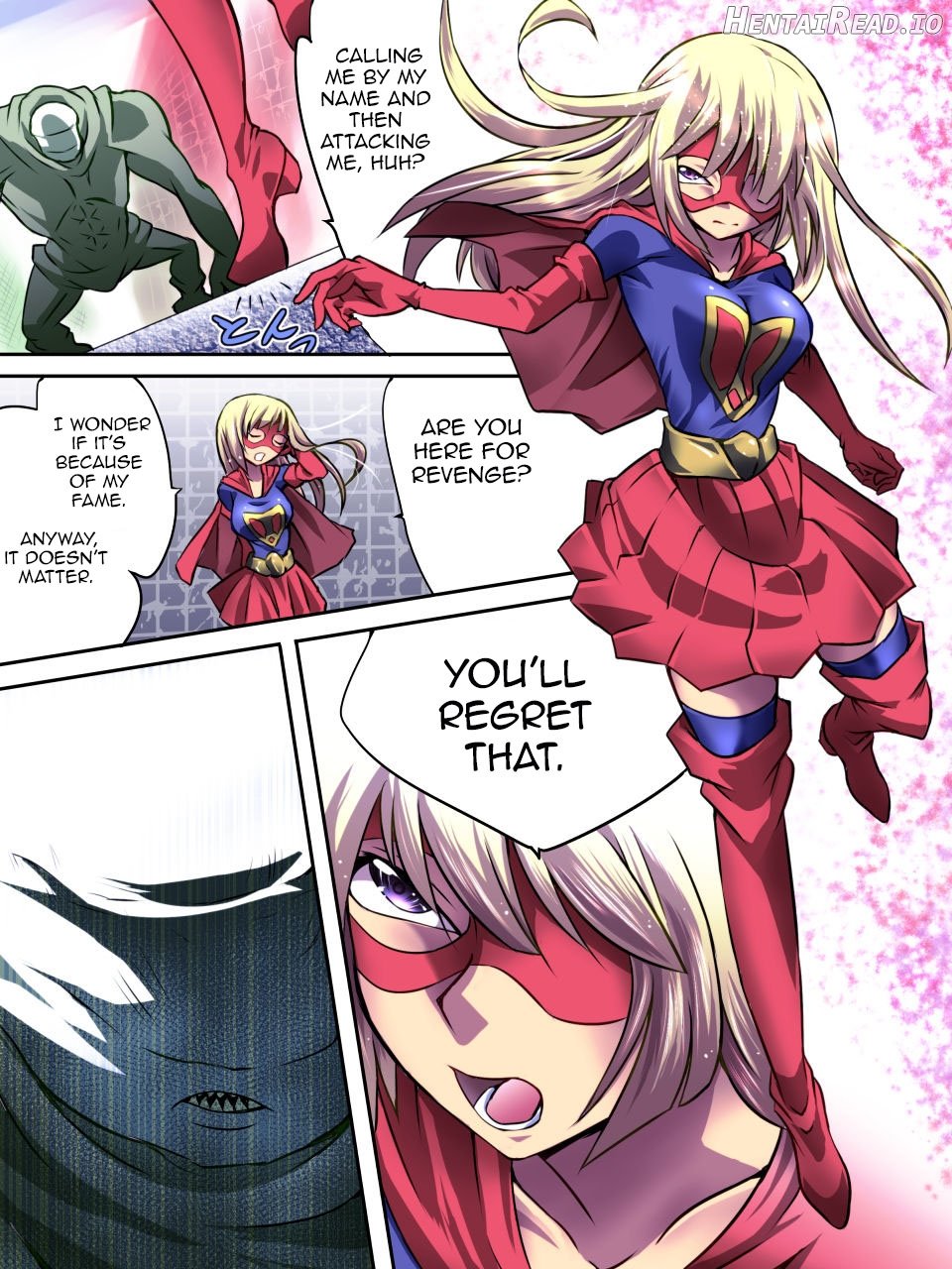 Superheroine Yuukai Ryoujoku 8 [Chrome Rose Bell II] Chapter 1 - page 10