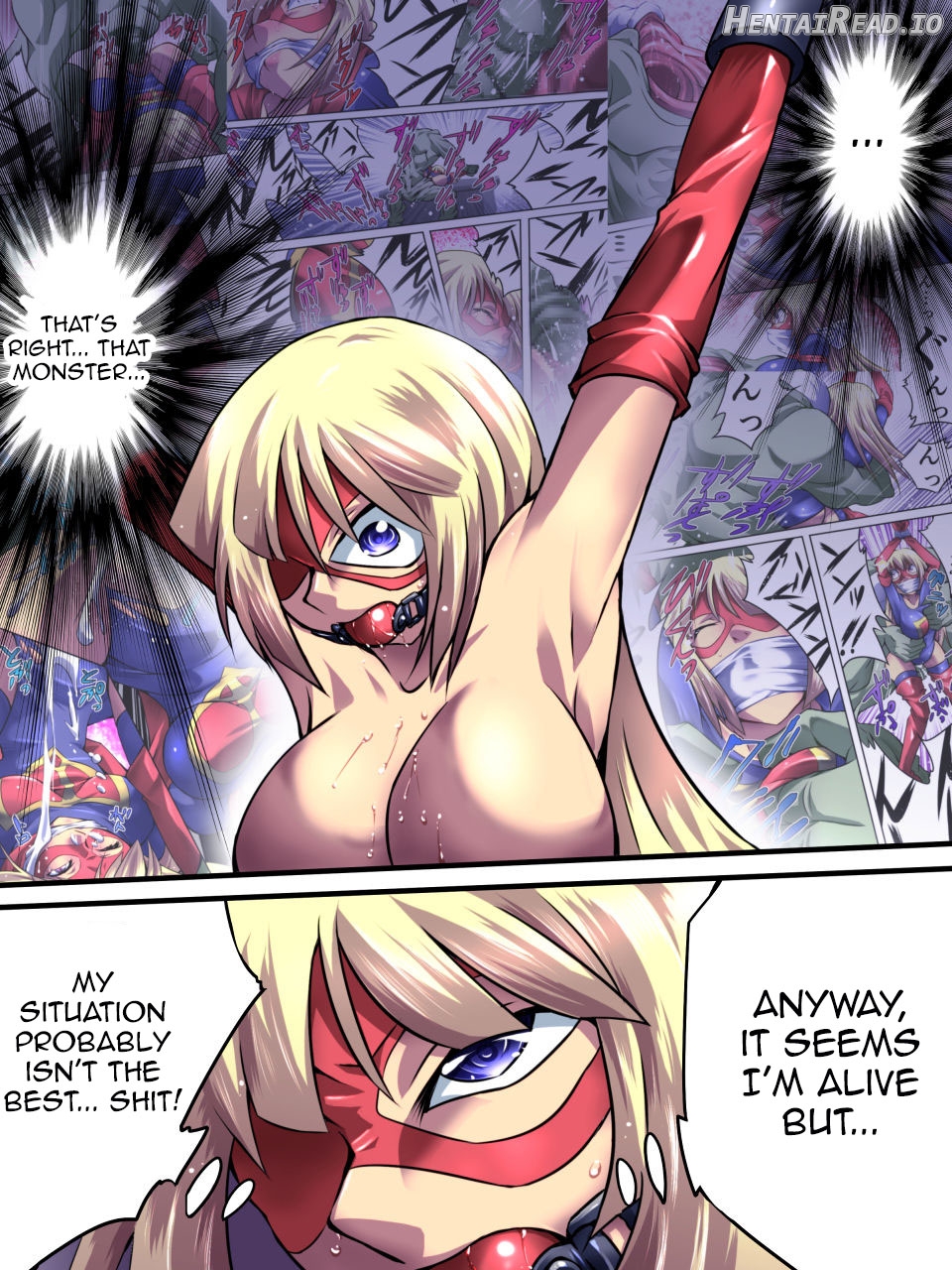 Superheroine Yuukai Ryoujoku 8 [Chrome Rose Bell II] Chapter 2 - page 4