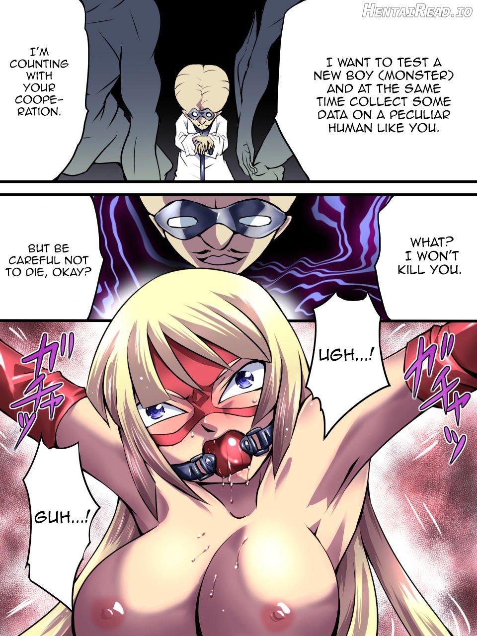 Superheroine Yuukai Ryoujoku 8 [Chrome Rose Bell II] Chapter 2 - page 8