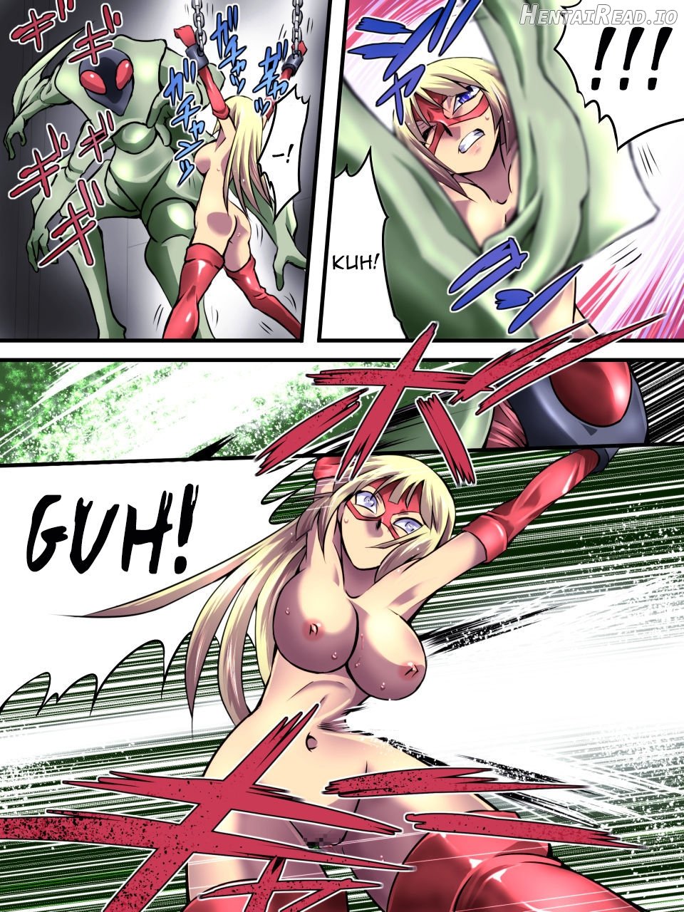 Superheroine Yuukai Ryoujoku 8 [Chrome Rose Bell II] Chapter 2 - page 14