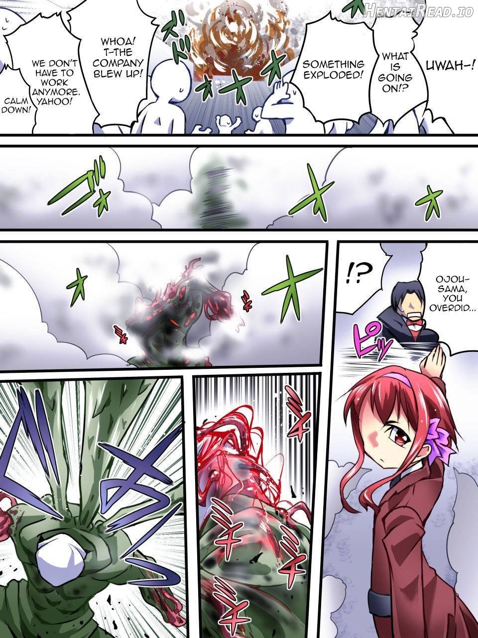 Superheroine Yuukai Ryoujoku 8 [Chrome Rose Bell II] Chapter 3 - page 7