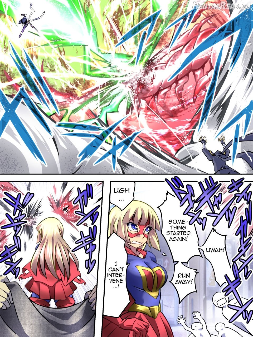 Superheroine Yuukai Ryoujoku 8 [Chrome Rose Bell II] Chapter 4 - page 14