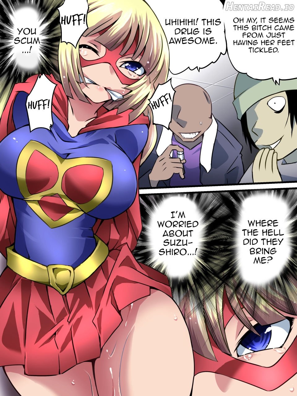 Superheroine Yuukai Ryoujoku 8 [Chrome Rose Bell II] Chapter 5 - page 4