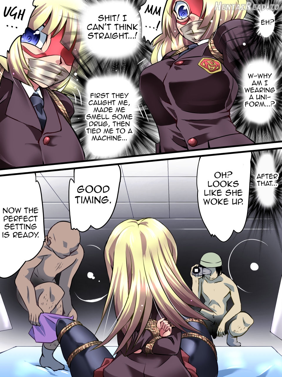 Superheroine Yuukai Ryoujoku 8 [Chrome Rose Bell II] Chapter 5 - page 10