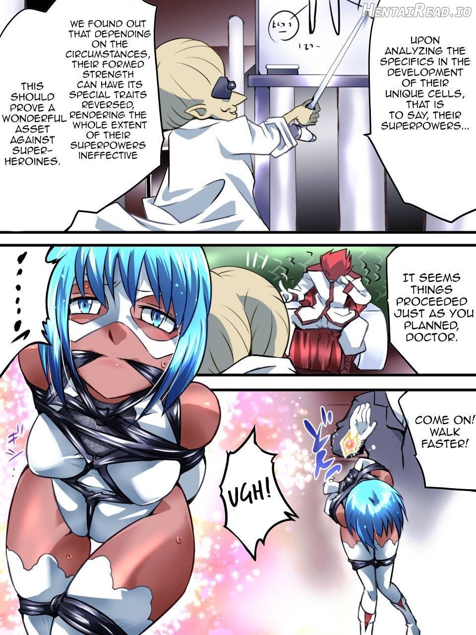 Superheroine Yuukai Ryoujoku 8 [Chrome Rose Bell II] Chapter 6 - page 12