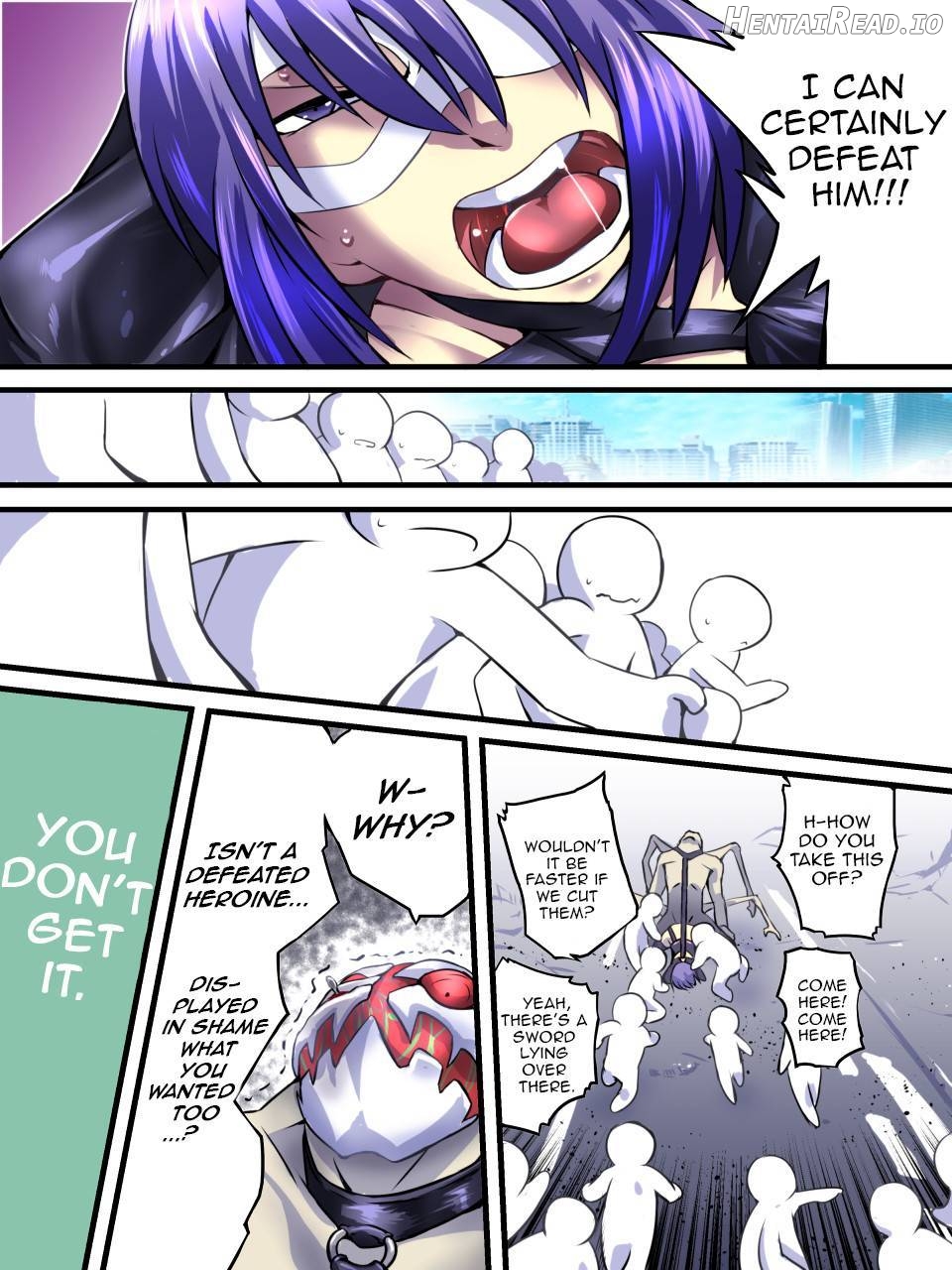 Superheroine Yuukai Ryoujoku 8 [Chrome Rose Bell II] Chapter 7 - page 27