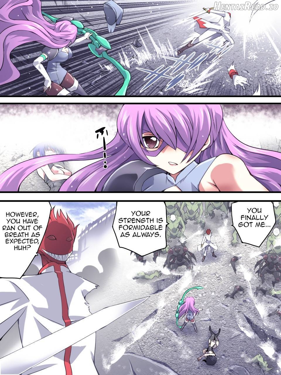 Superheroine Yuukai Ryoujoku 8 [Chrome Rose Bell II] Chapter 9 - page 5