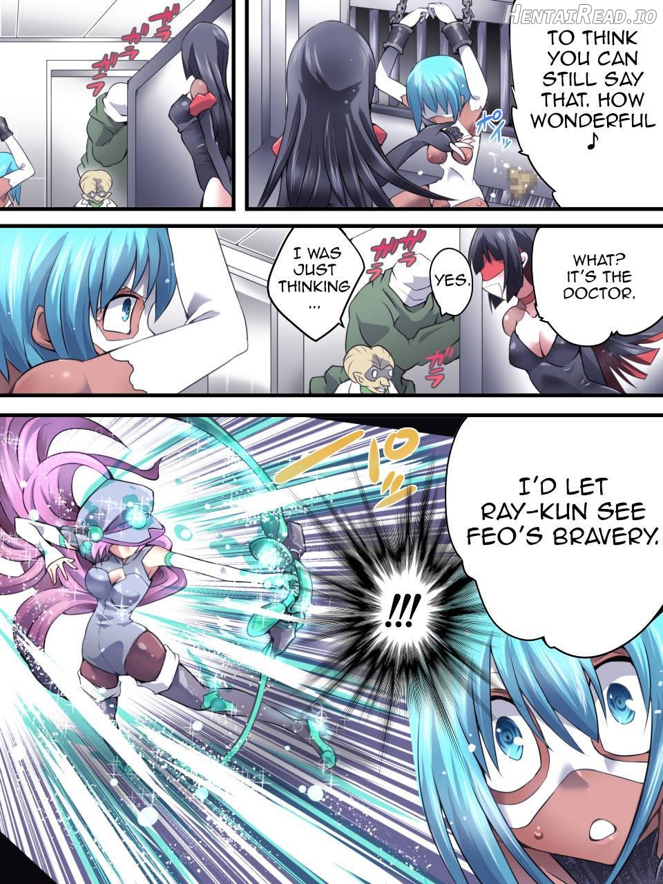 Superheroine Yuukai Ryoujoku 8 [Chrome Rose Bell II] Chapter 9 - page 9