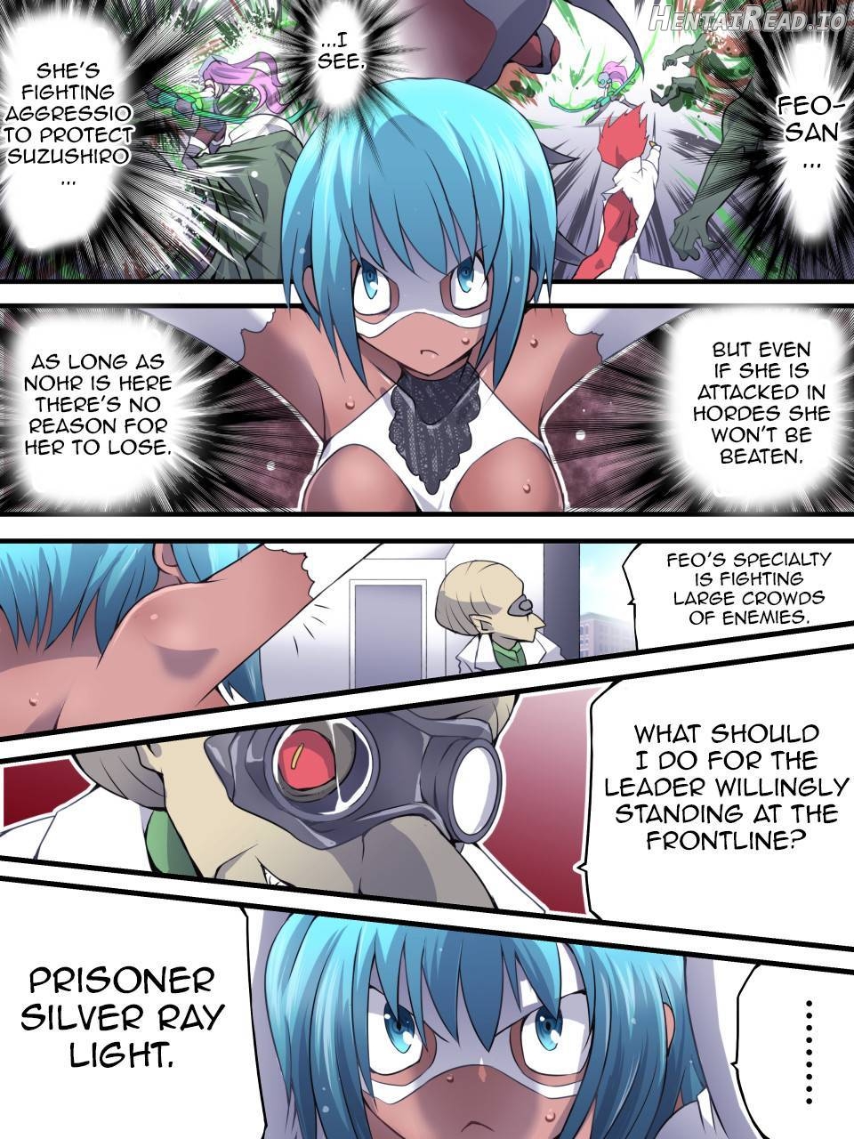 Superheroine Yuukai Ryoujoku 8 [Chrome Rose Bell II] Chapter 9 - page 10