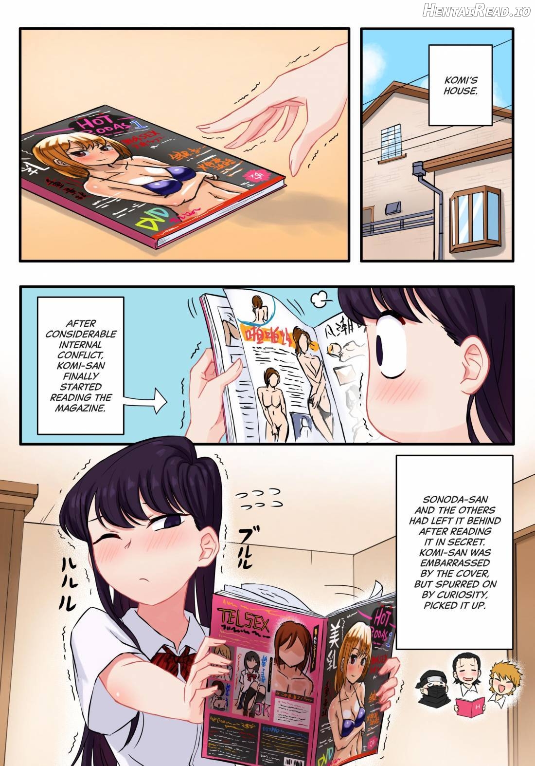 Komi-san wa, H Mousoushou desu. Chapter 1 - page 3