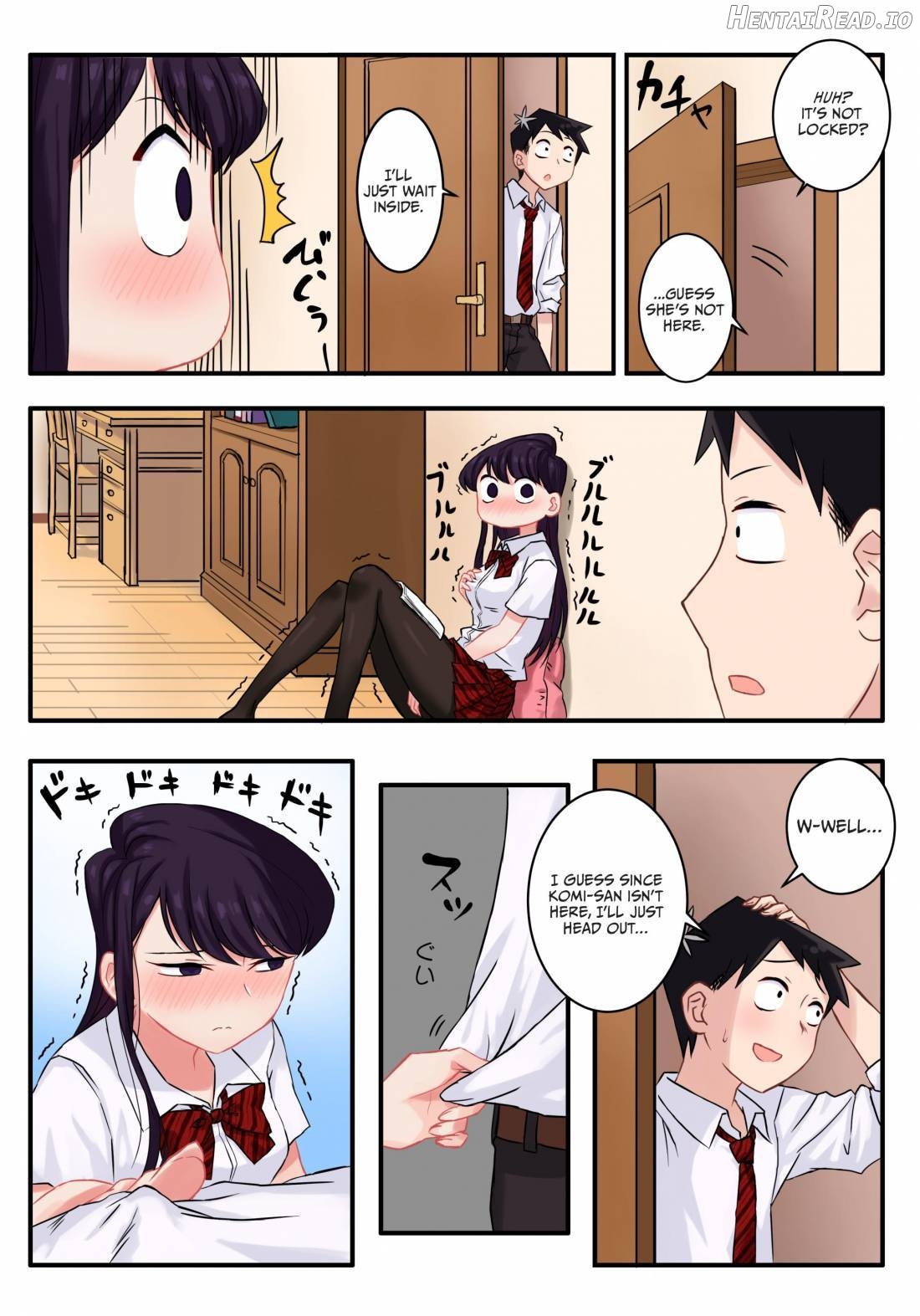 Komi-san wa, H Mousoushou desu. Chapter 1 - page 5