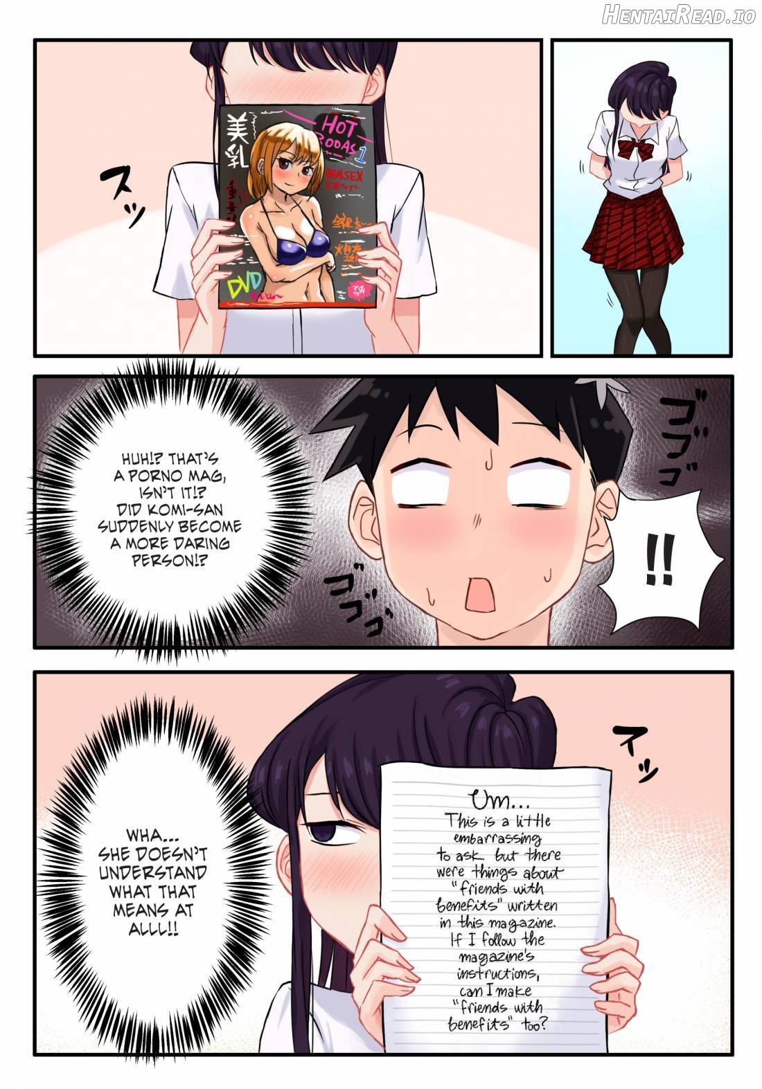 Komi-san wa, H Mousoushou desu. Chapter 1 - page 6