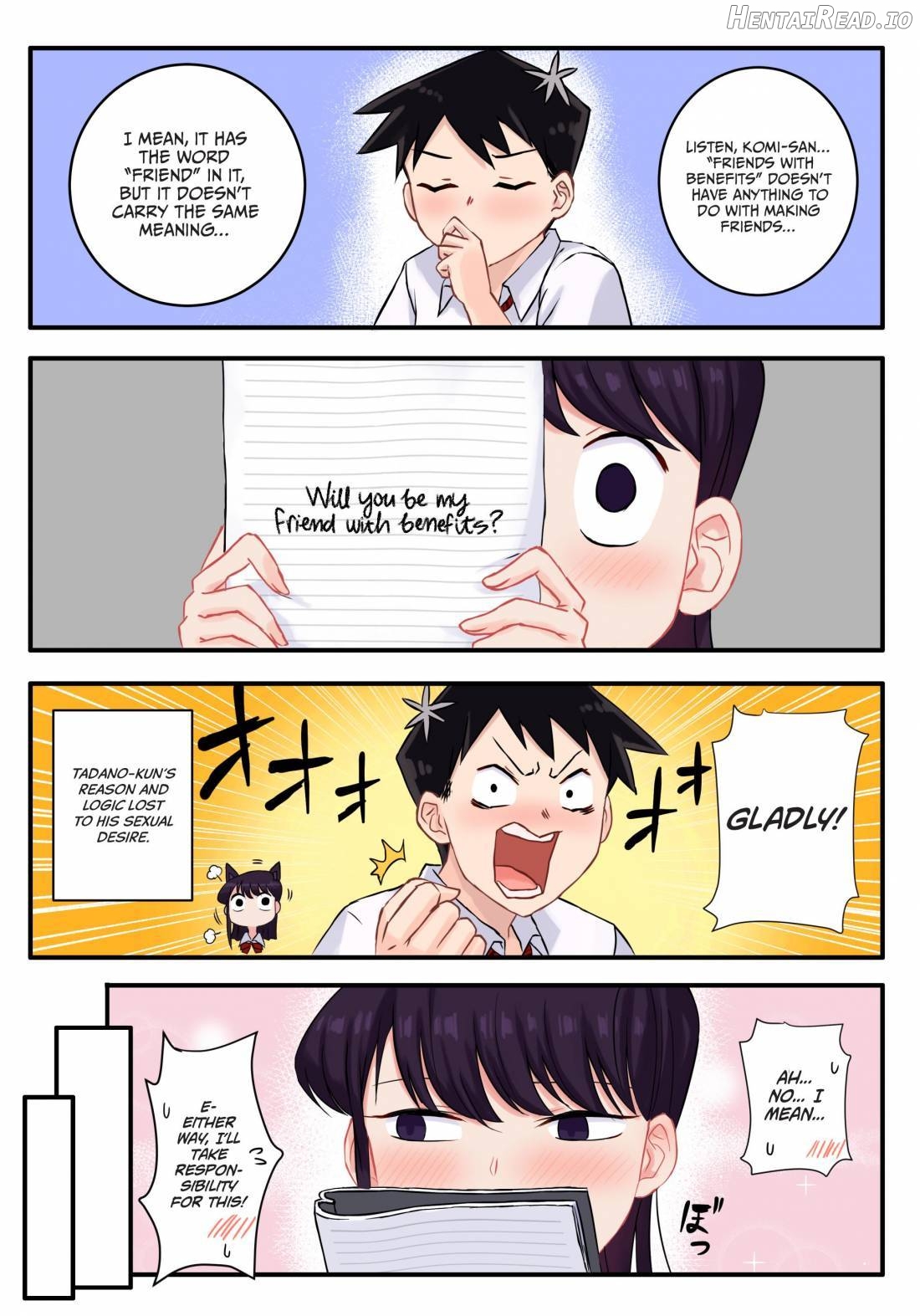 Komi-san wa, H Mousoushou desu. Chapter 1 - page 7