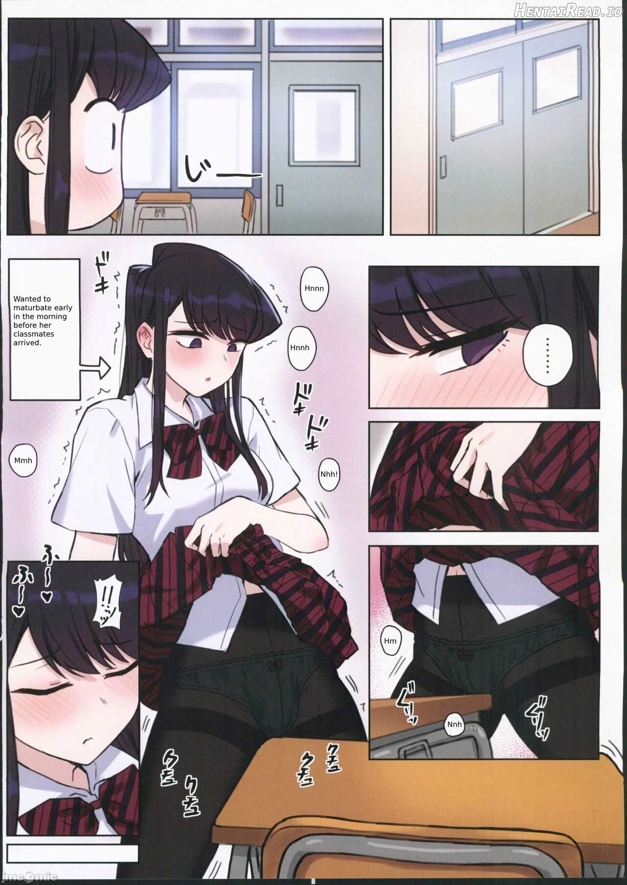 Komi-san wa, H Mousoushou desu. Chapter 2 - page 7