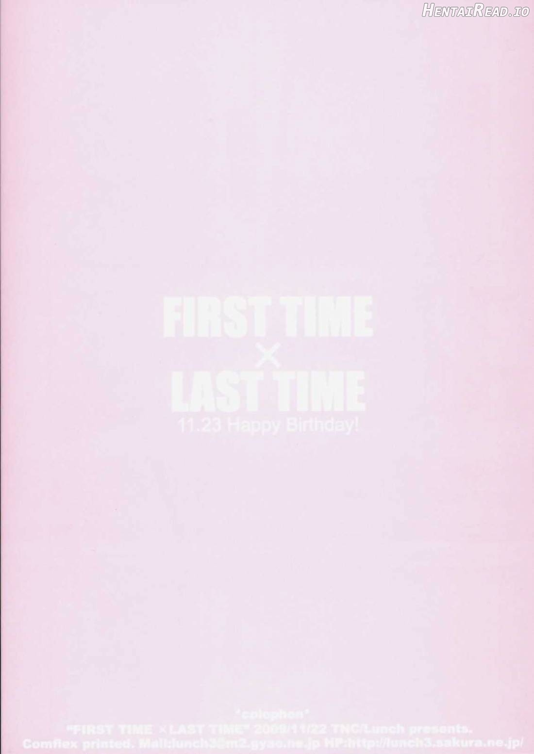 FIRST TIME x LAST TIME Chapter 1 - page 35