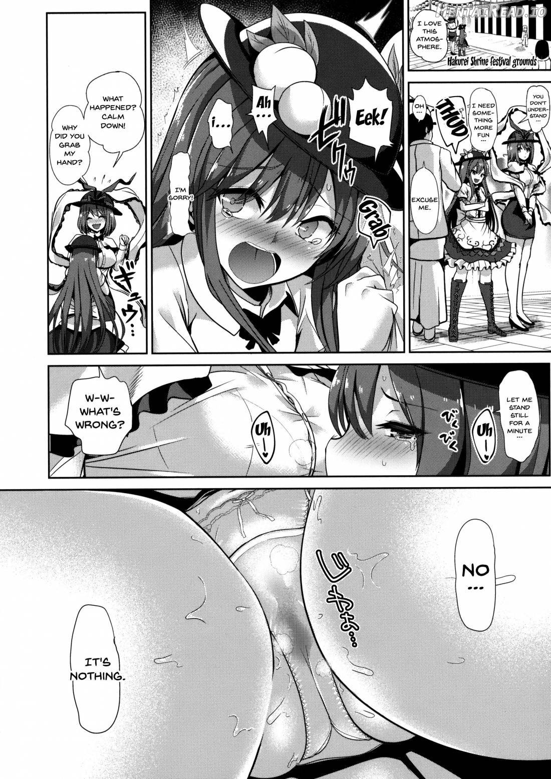 Touhou Lynch 2 Hinanai Tenshi Namaiki na Tenshi-chan ni Oshioki Chapter 1 - page 17