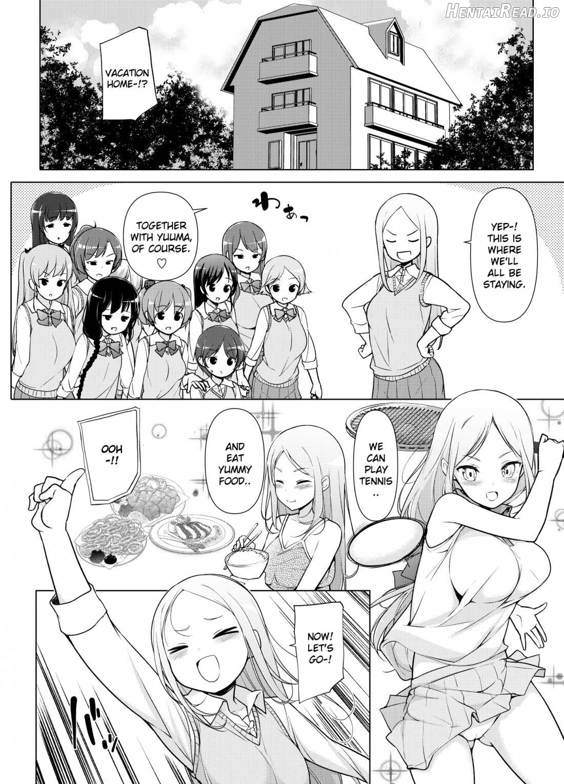 Harem ten ~ Hitori de 10-nin Oaite!! Chapter 1 - page 54