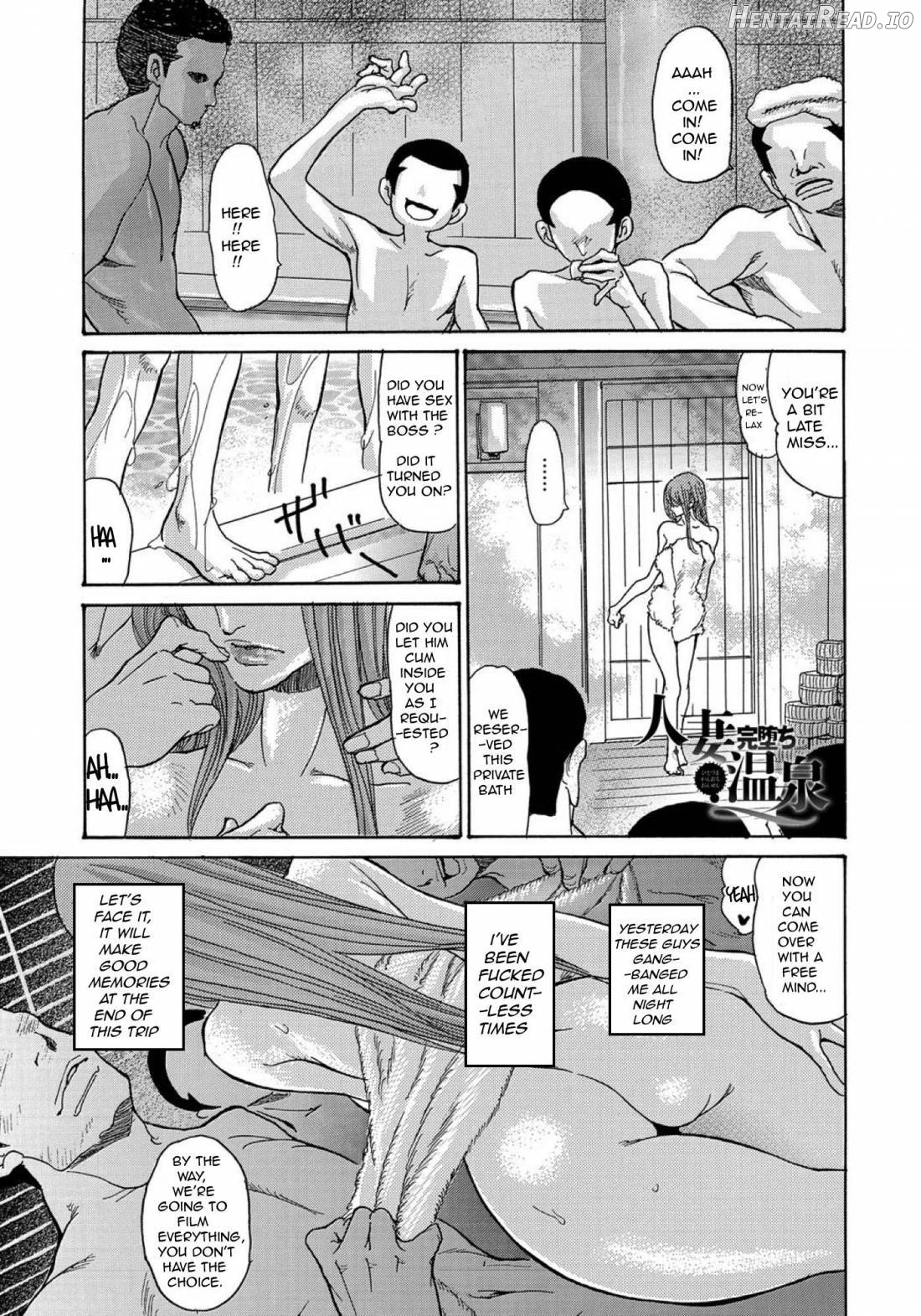 Yankee Zuma Kanraku! ~Hitozuma Kanochi Onsen~ Chapter 1 - page 59