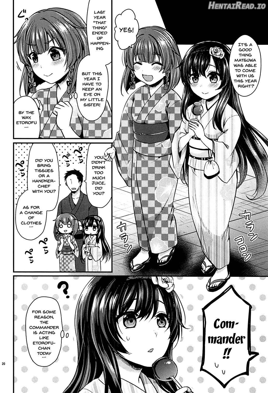 Etorofu-chan to Yukata Date Chapter 1 - page 19