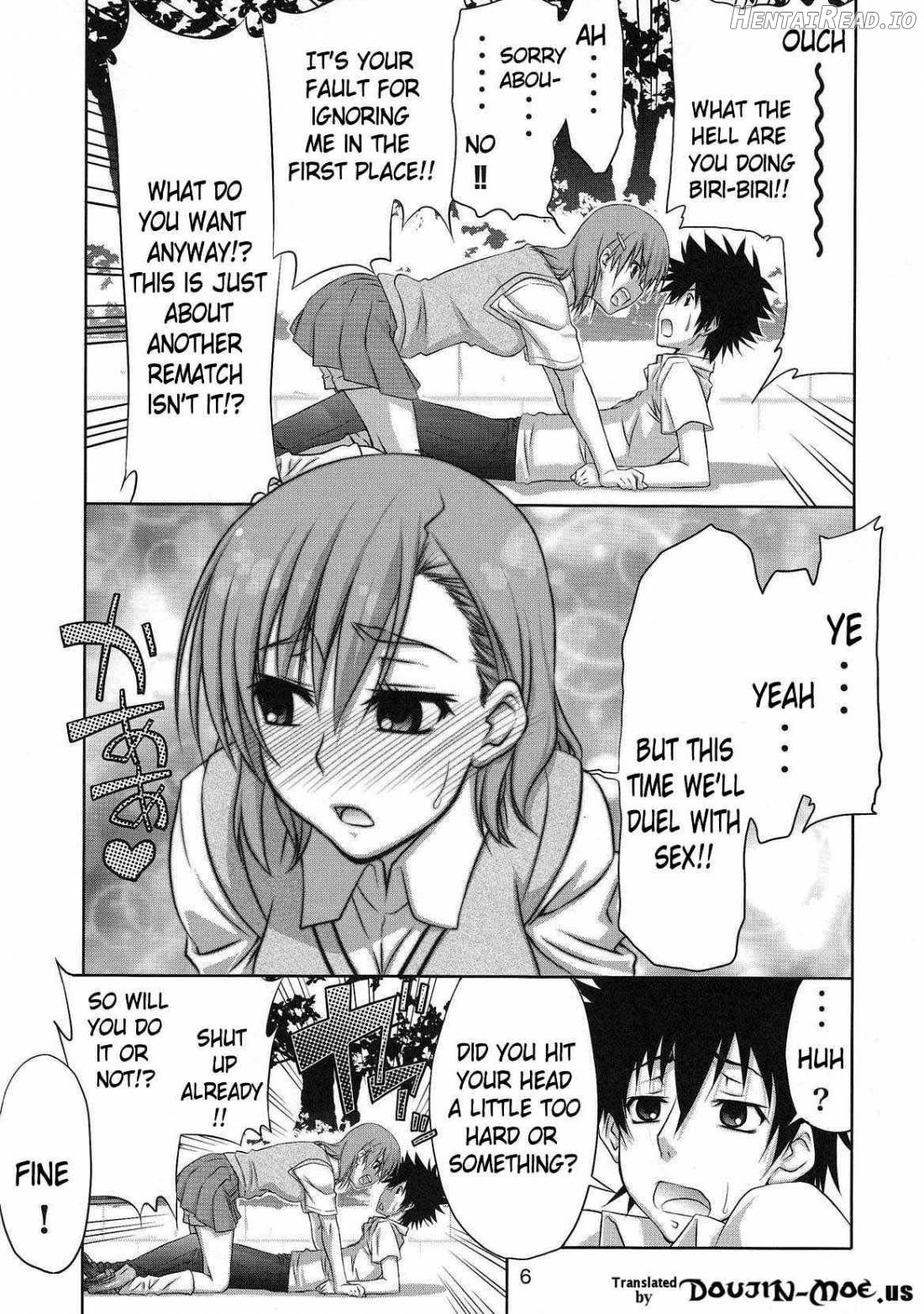 Touma x Misaka no Moe Doujinshi Chapter 1 - page 3