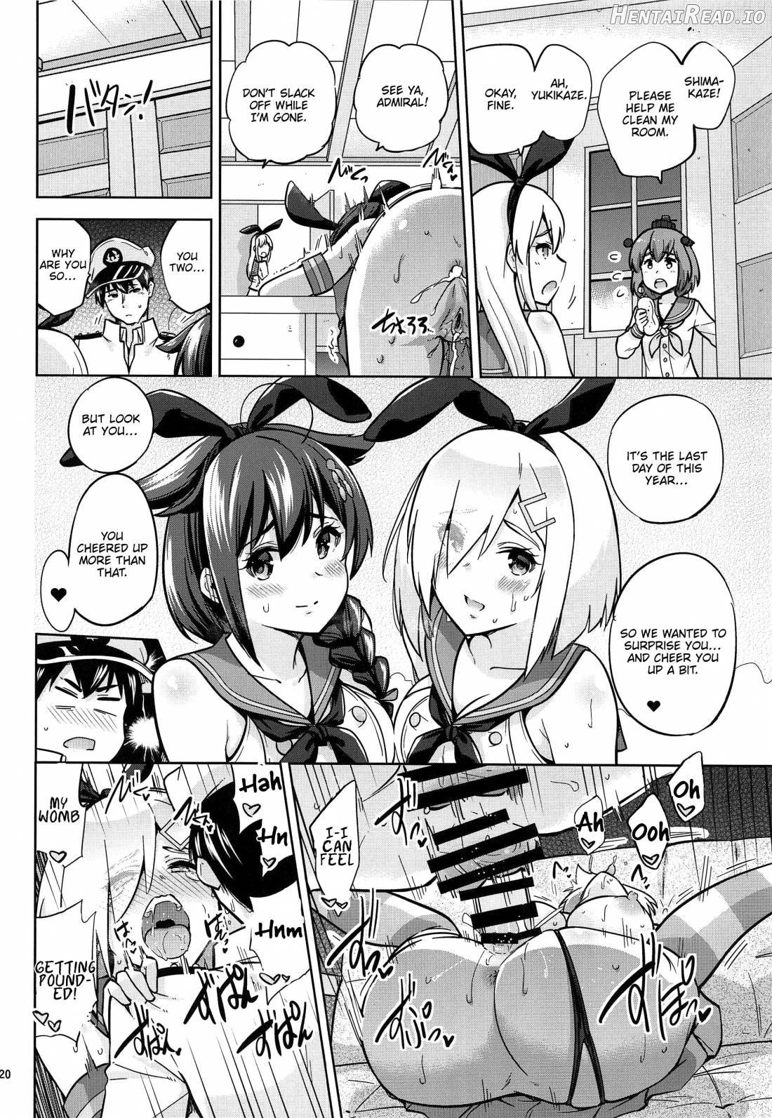 Zekamashi na Shigure-chan to Hamakaze-san to. Chapter 1 - page 21