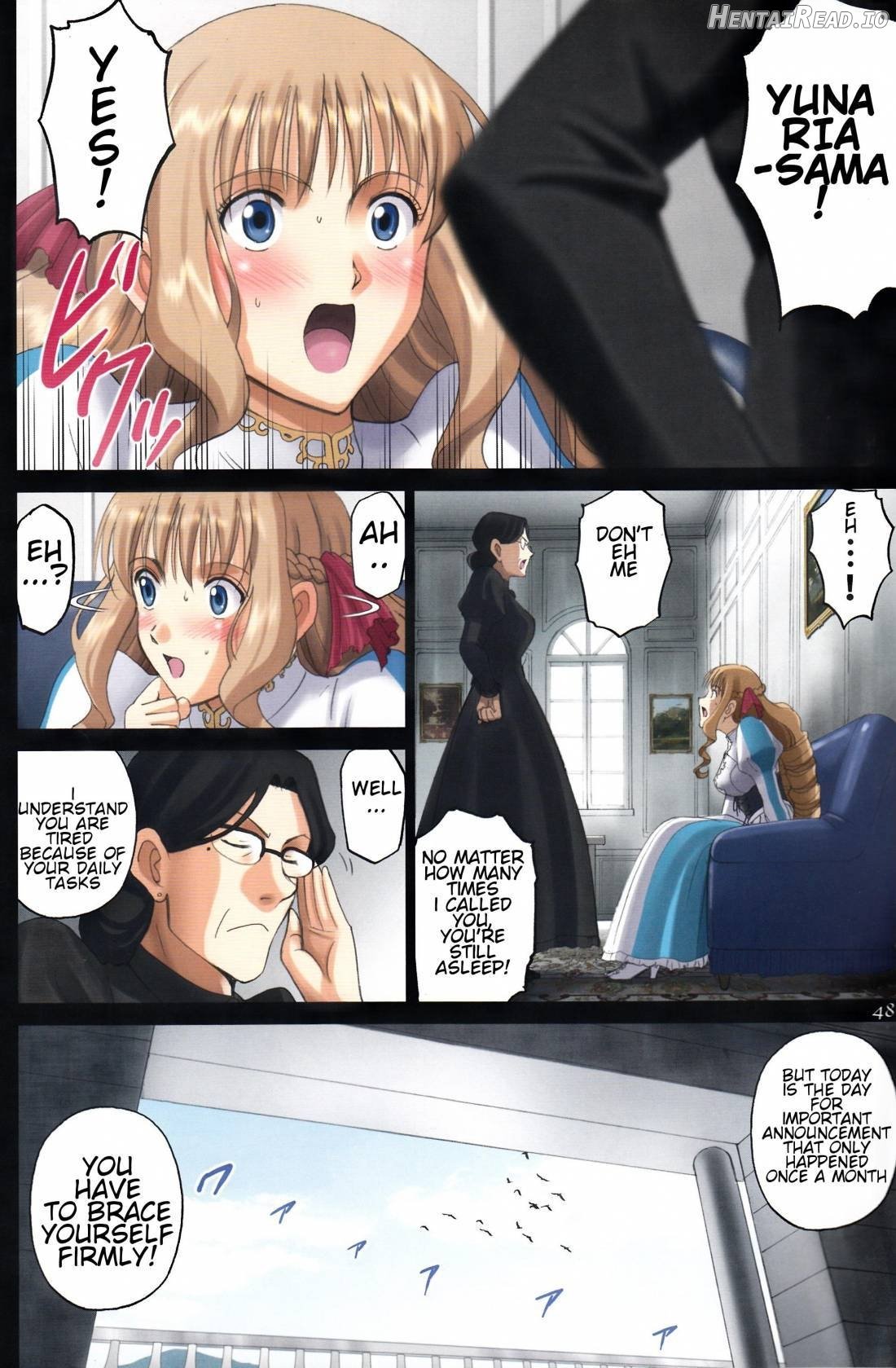 Roshutsu Otome Fantasy "Oujo wa seisona mirareta gari ~Yunaria Fon Vitoria ~" Chapter 6 - page 47