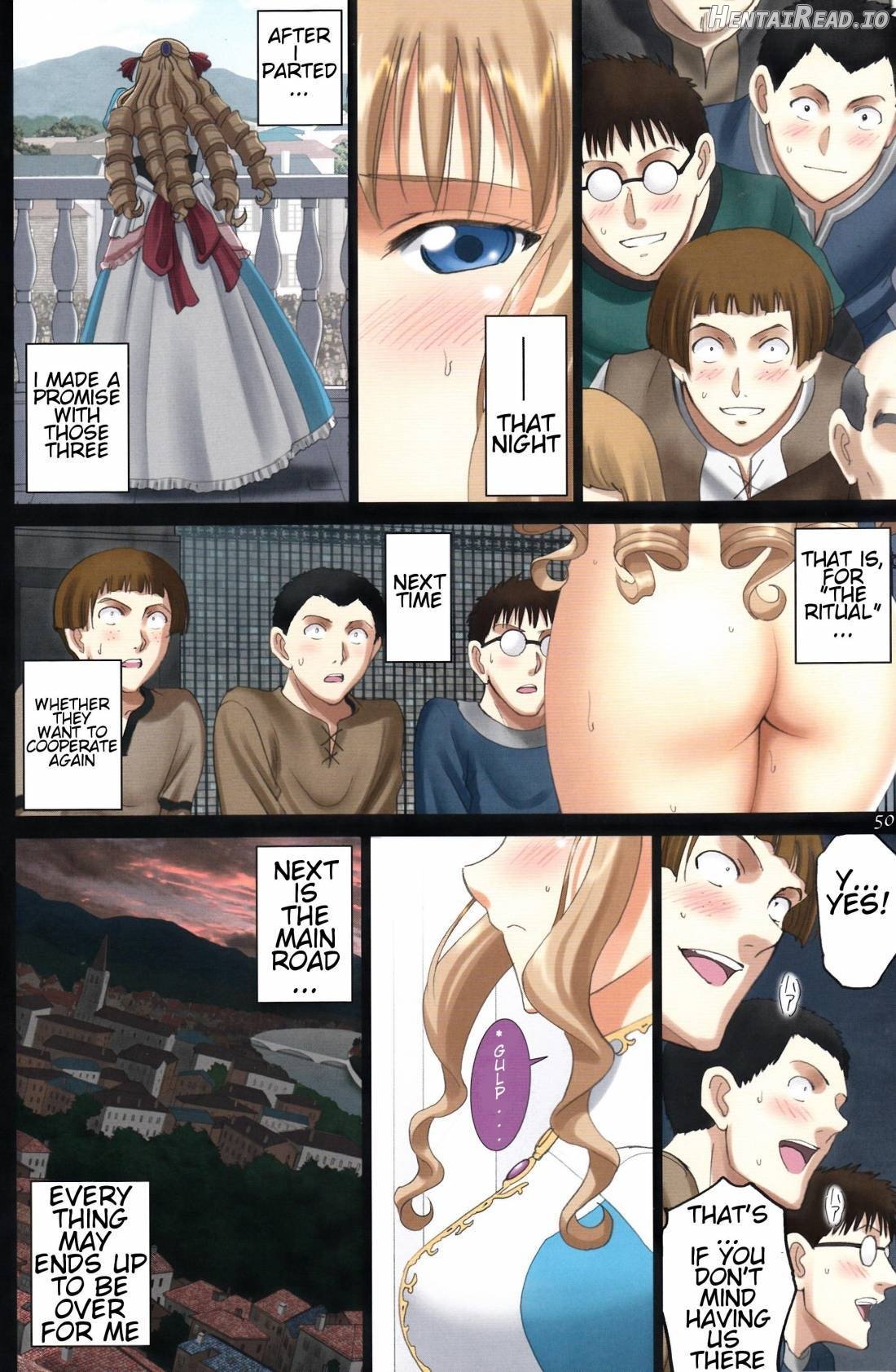 Roshutsu Otome Fantasy "Oujo wa seisona mirareta gari ~Yunaria Fon Vitoria ~" Chapter 6 - page 49