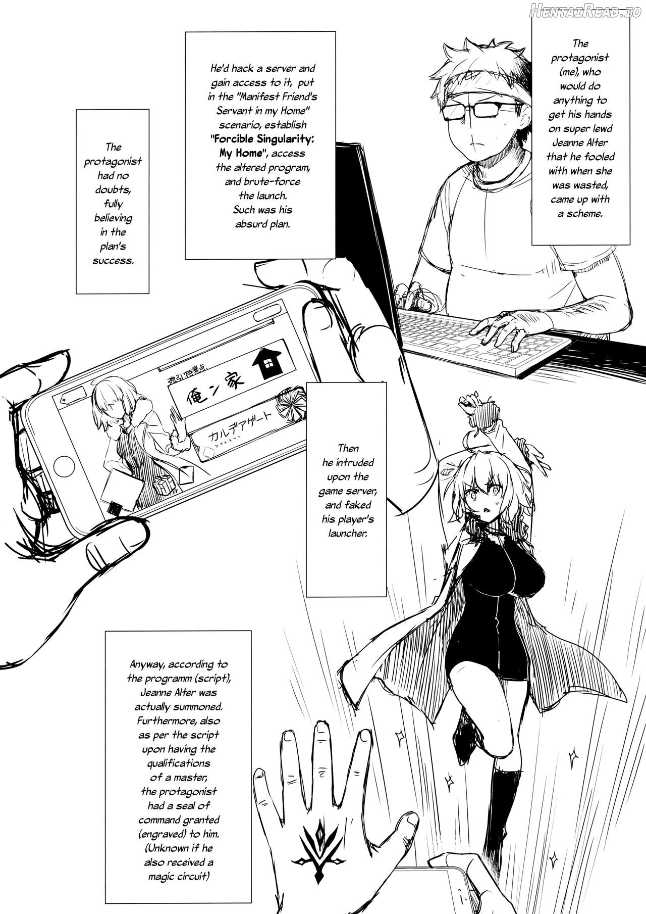 Jeanne Alter (32) no Shikyuu Haiboku ~Musuko no Tomodachi ni Tanetsuke o Kongan suru Hitozuma Servant~ Chapter 1 - page 22