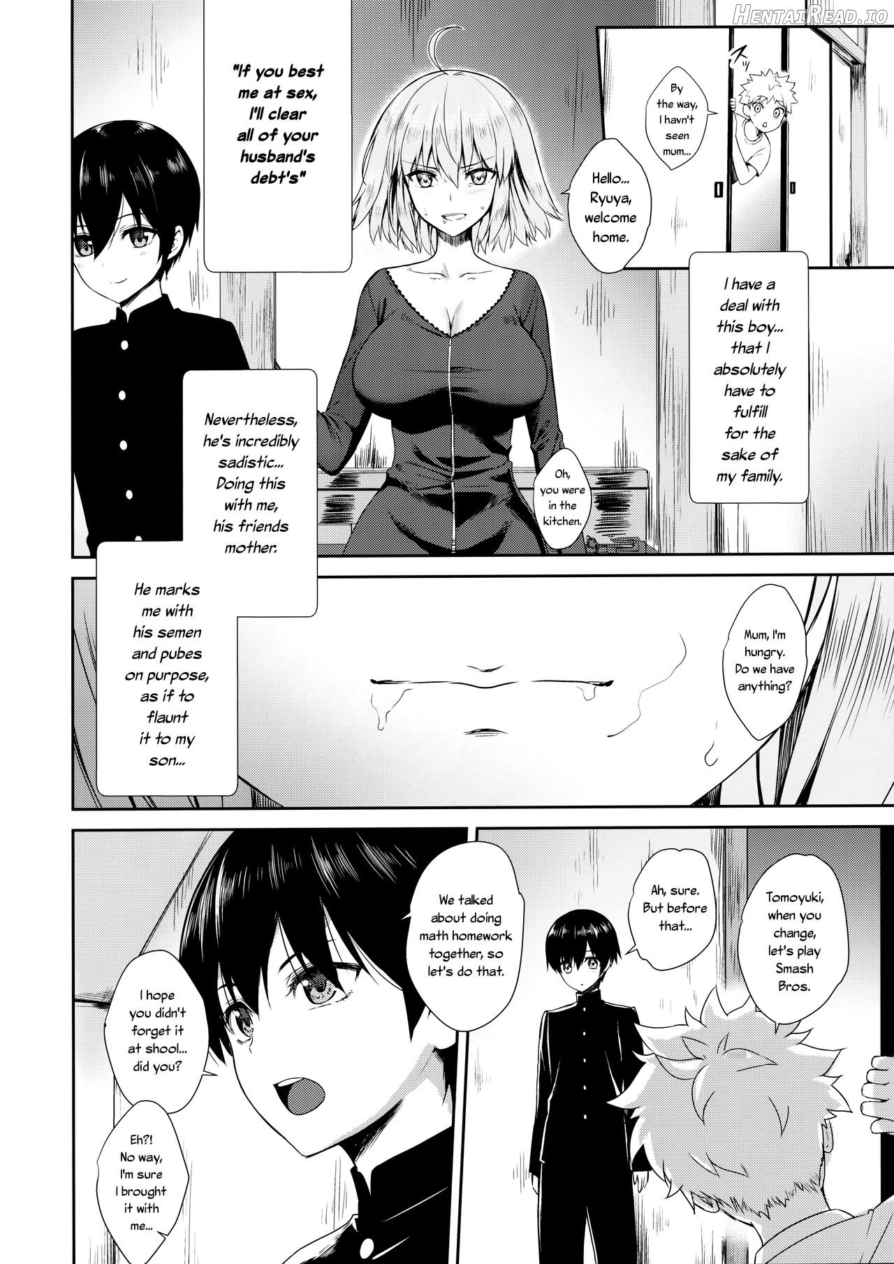 Jeanne Alter (32) no Shikyuu Haiboku ~Musuko no Tomodachi ni Tanetsuke o Kongan suru Hitozuma Servant~ Chapter 1 - page 32