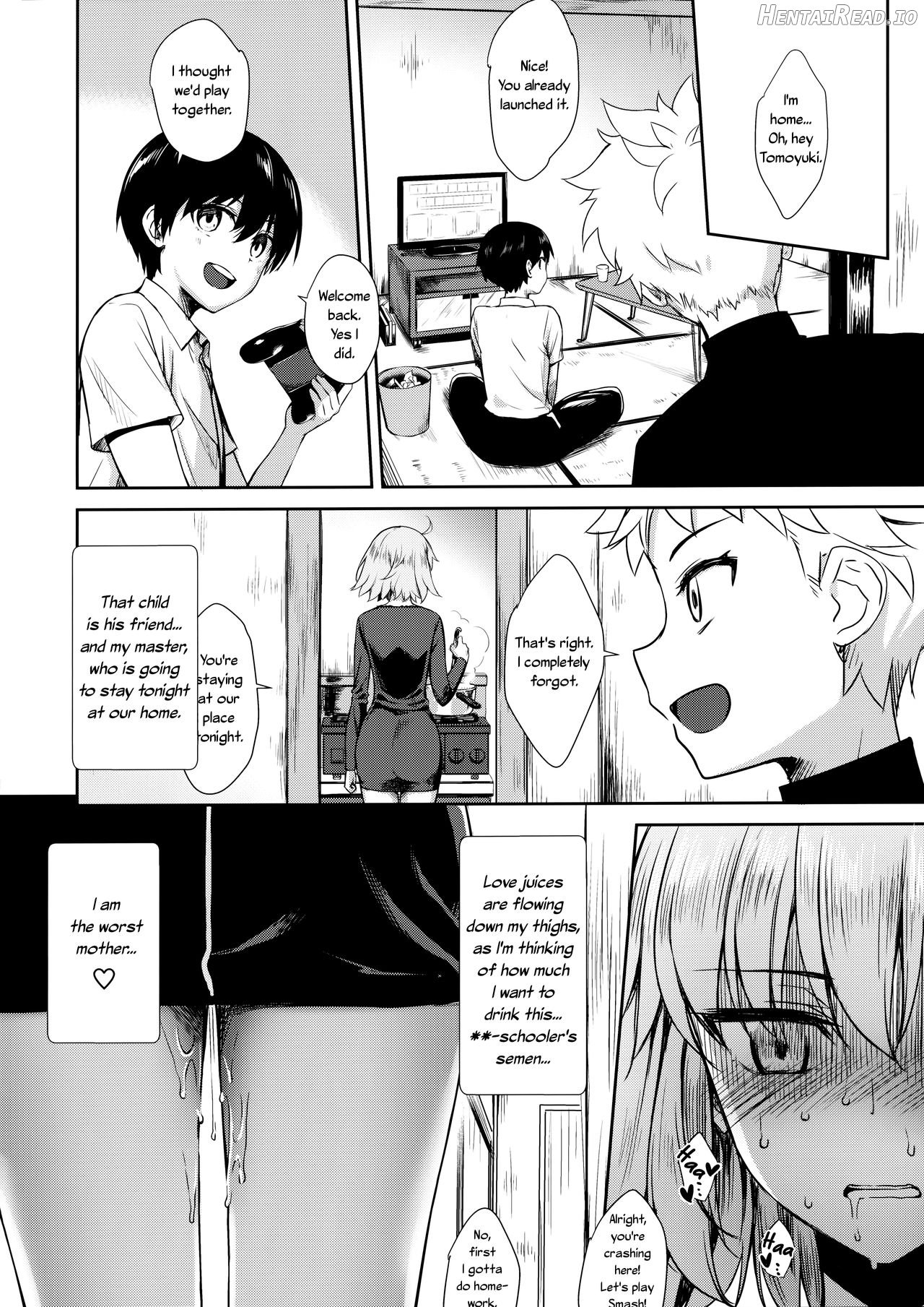 Jeanne Alter (32) no Shikyuu Haiboku ~Musuko no Tomodachi ni Tanetsuke o Kongan suru Hitozuma Servant~ Chapter 1 - page 40