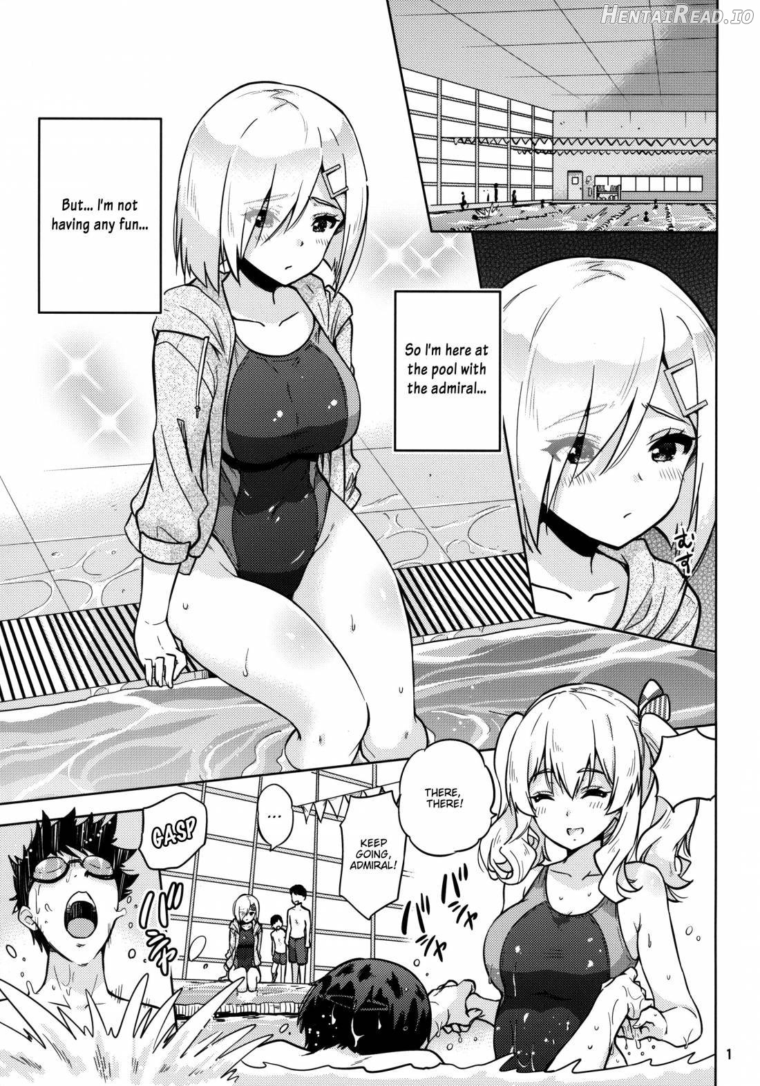 Kyouei Mizugi na Shigure-chan to Hamakaze-san to. Chapter 1 - page 2