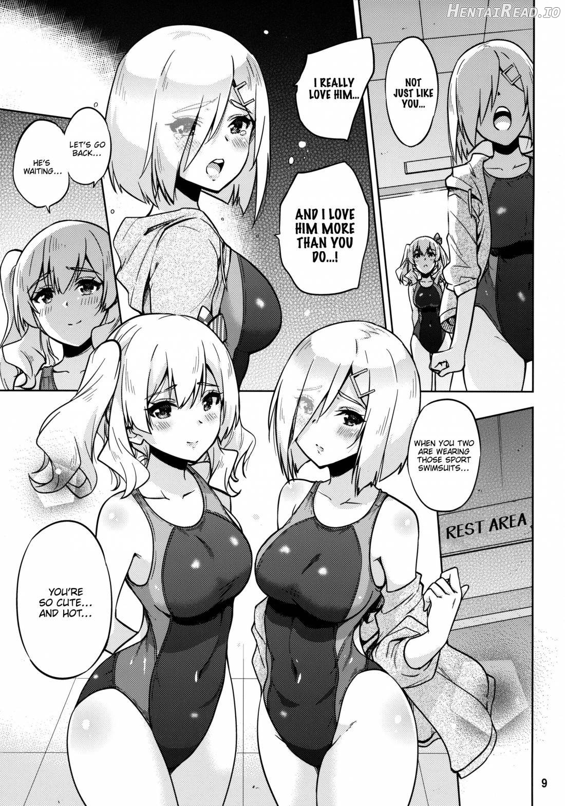 Kyouei Mizugi na Shigure-chan to Hamakaze-san to. Chapter 1 - page 10