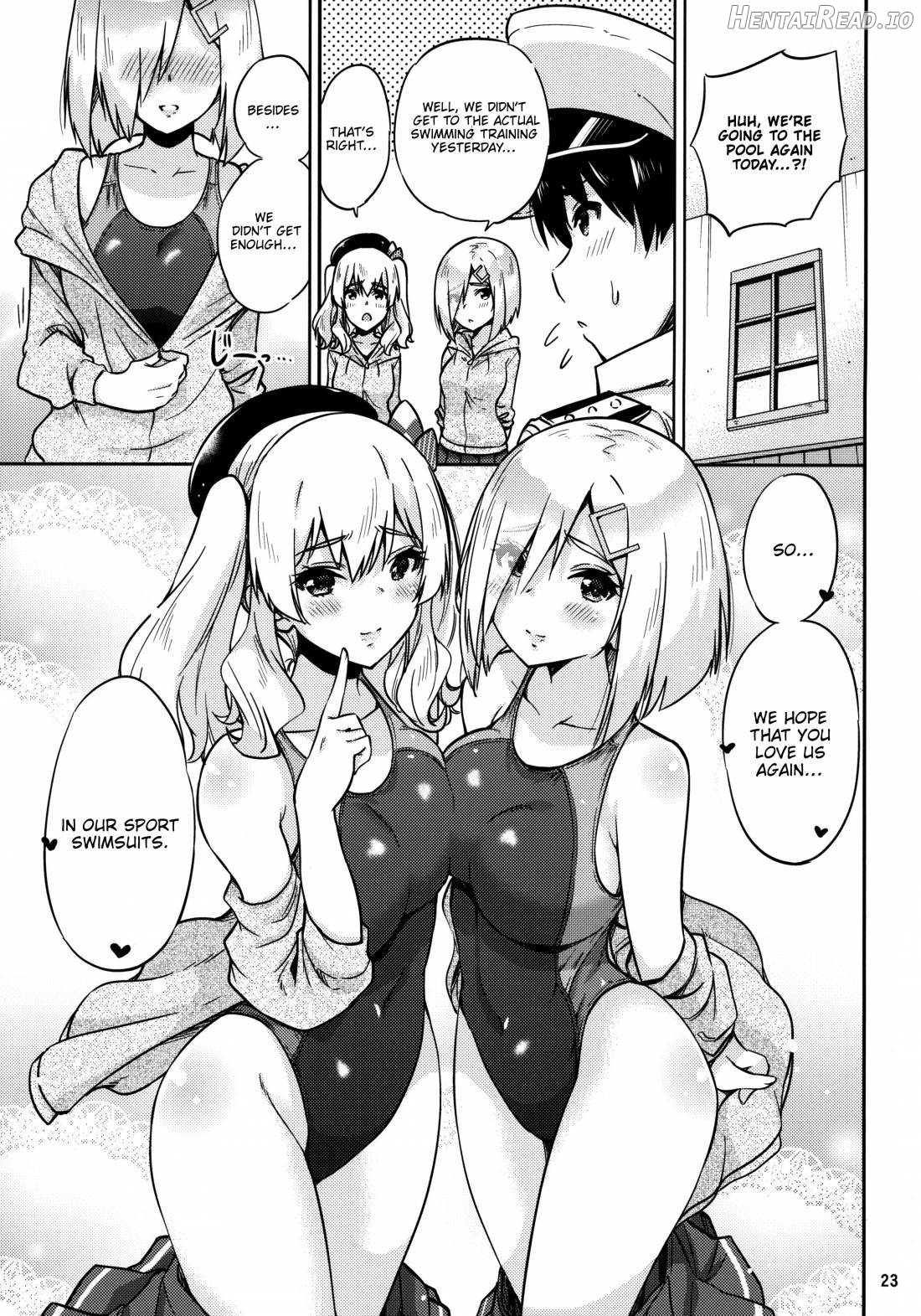 Kyouei Mizugi na Shigure-chan to Hamakaze-san to. Chapter 1 - page 24