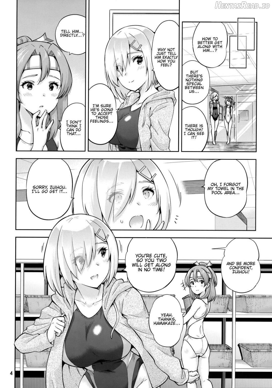 Kyouei Mizugi na Shigure-chan to Hamakaze-san to. Chapter 3 - page 5