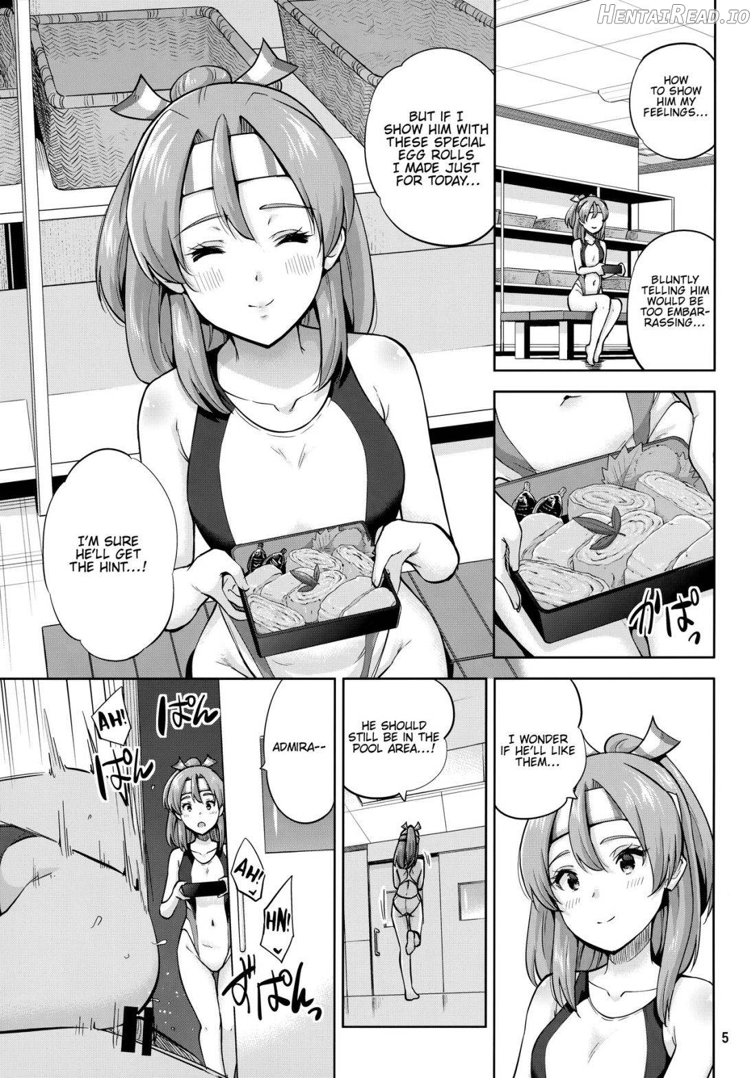 Kyouei Mizugi na Shigure-chan to Hamakaze-san to. Chapter 3 - page 6