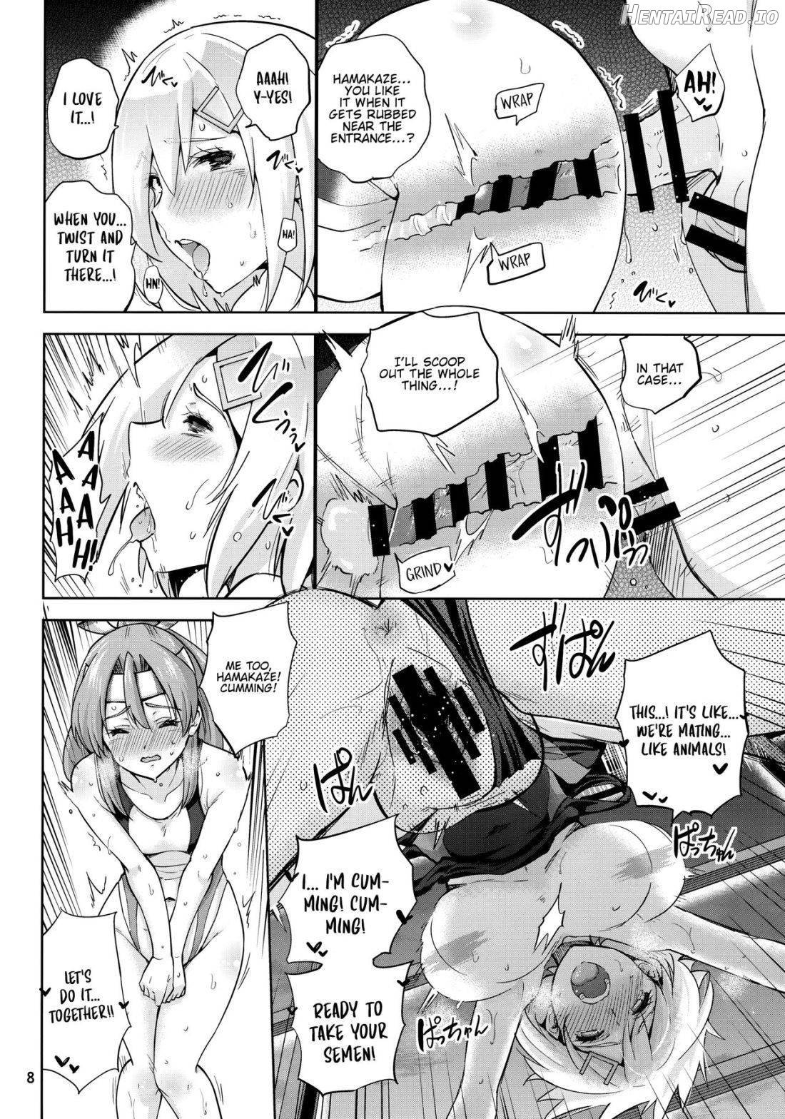 Kyouei Mizugi na Shigure-chan to Hamakaze-san to. Chapter 3 - page 9