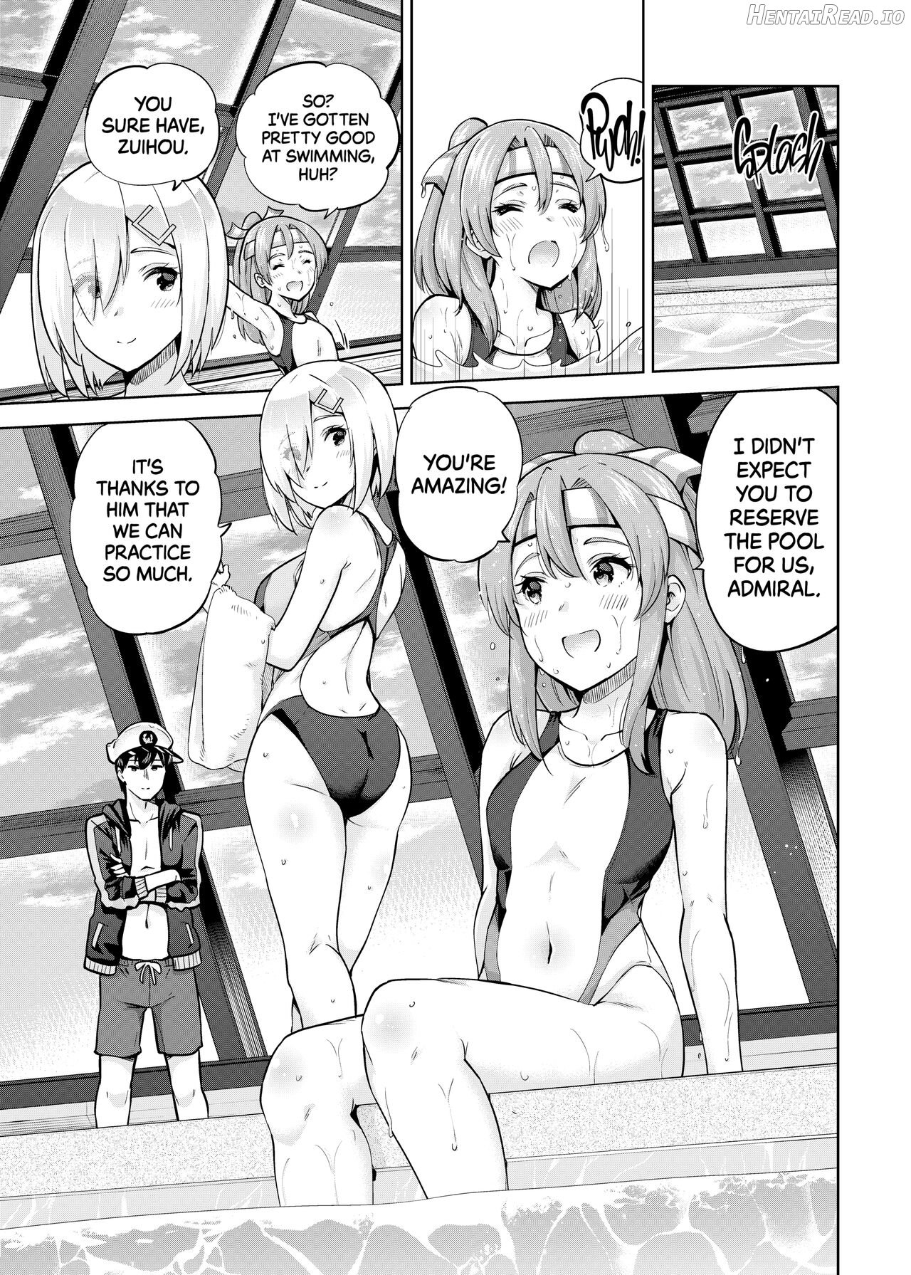 Kyouei Mizugi na Shigure-chan to Hamakaze-san to. Chapter 4 - page 2