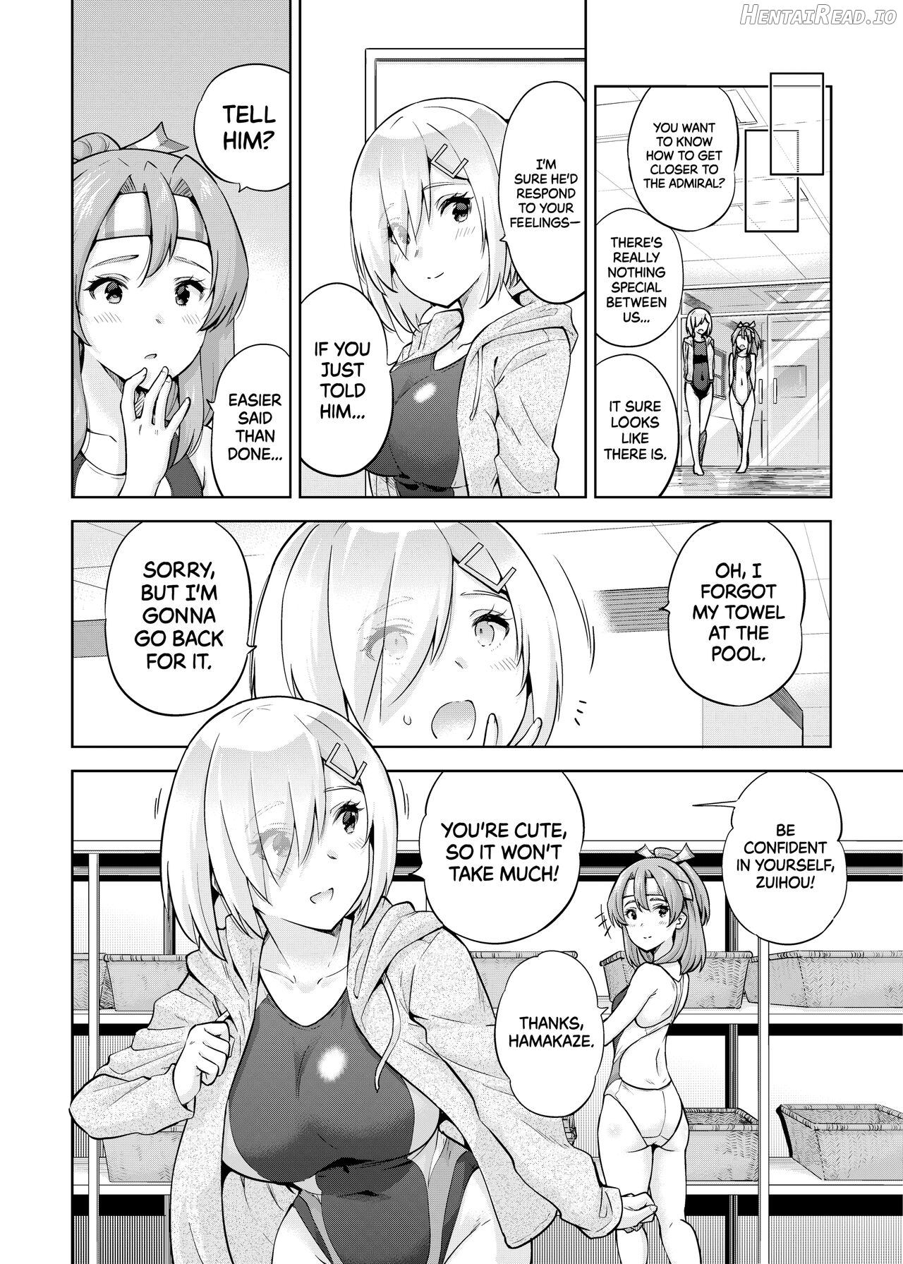 Kyouei Mizugi na Shigure-chan to Hamakaze-san to. Chapter 4 - page 5