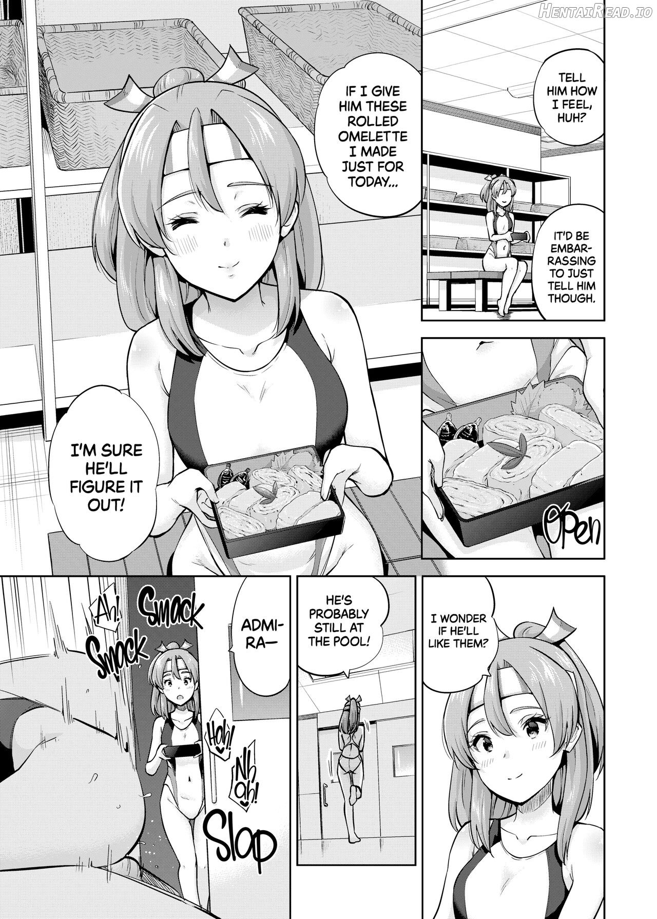 Kyouei Mizugi na Shigure-chan to Hamakaze-san to. Chapter 4 - page 6