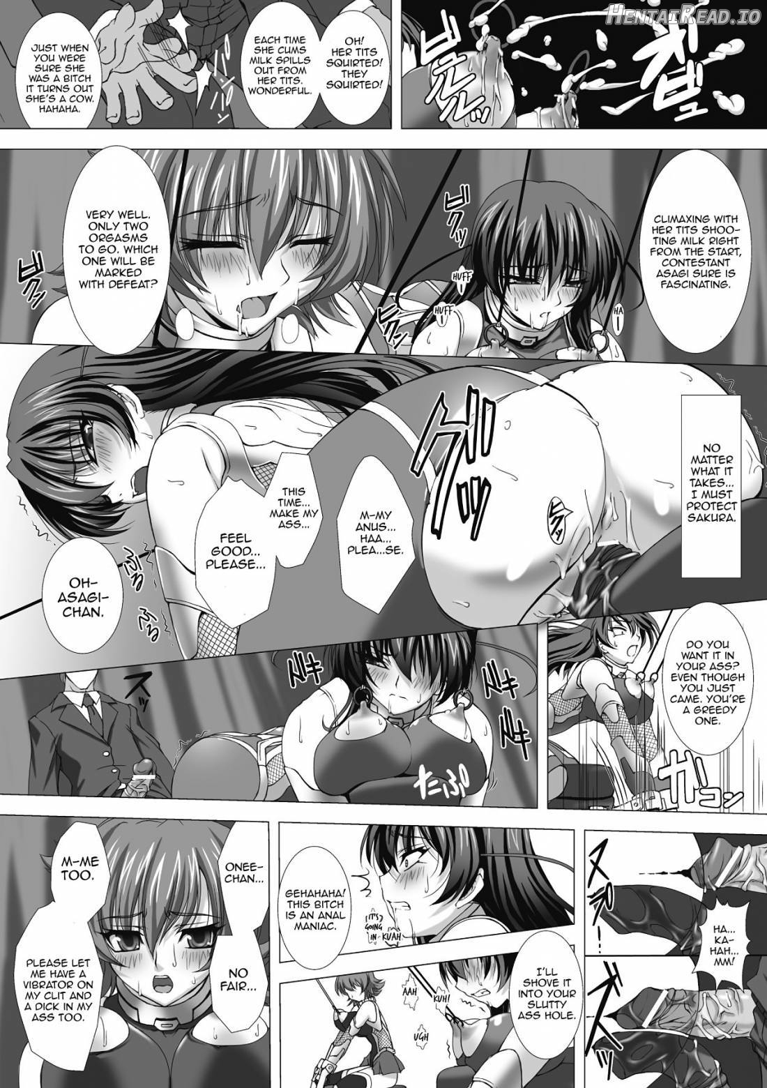 Taimanin Asagi Hajigyaku No Ankokuyuugi -The Comic- Chapter 1 - page 85