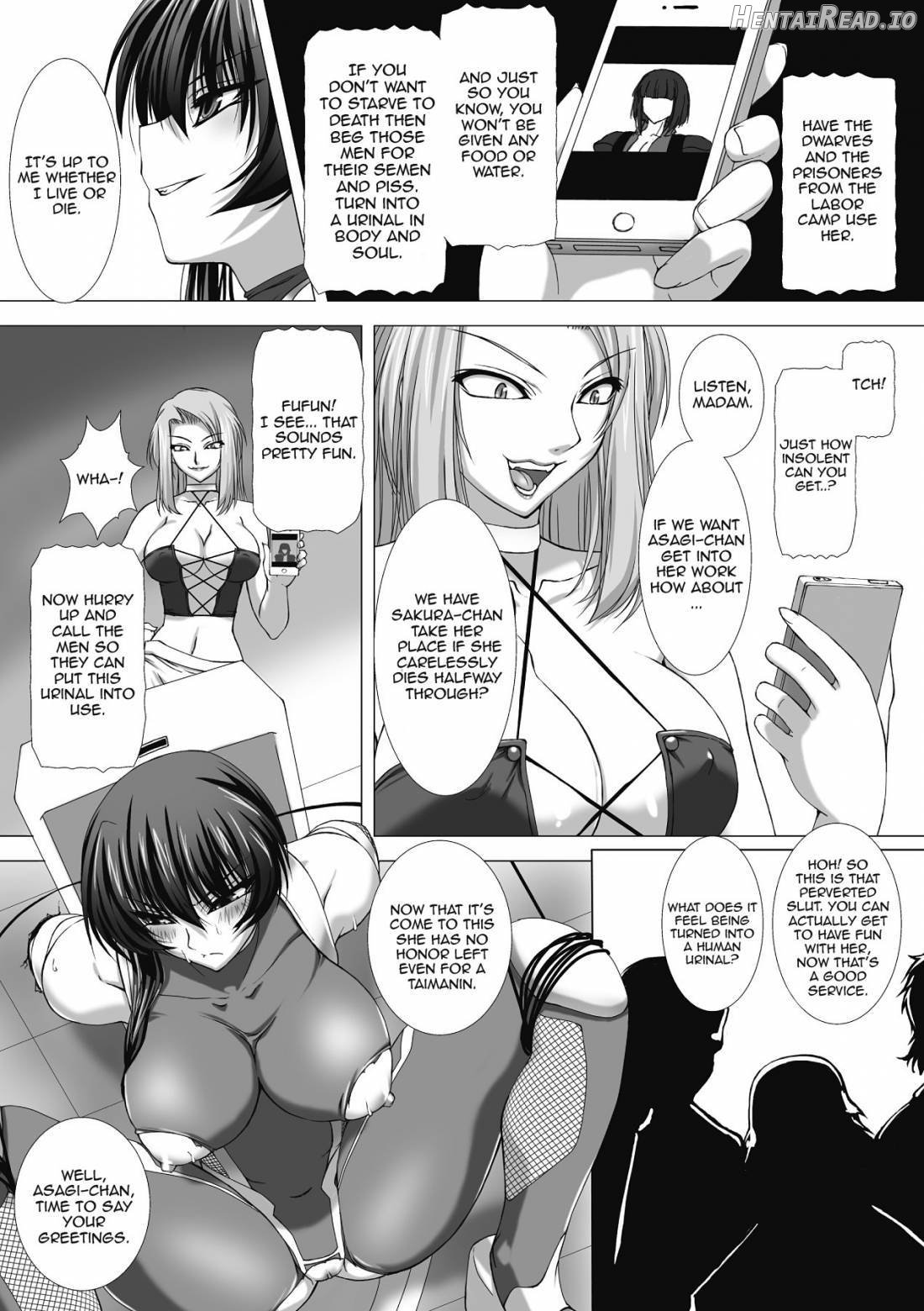 Taimanin Asagi Hajigyaku No Ankokuyuugi -The Comic- Chapter 1 - page 99